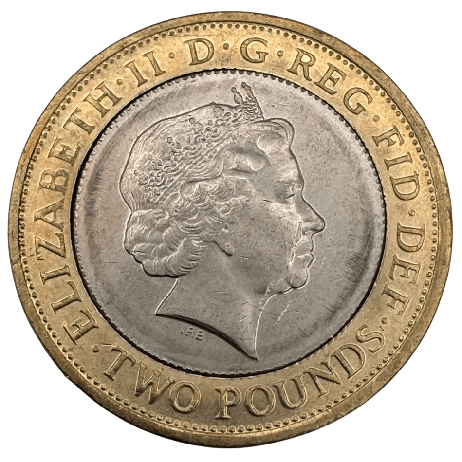 2013 London Underground Roundel £2 Coin 2013 2013 London Underground Roundel £2 Coin