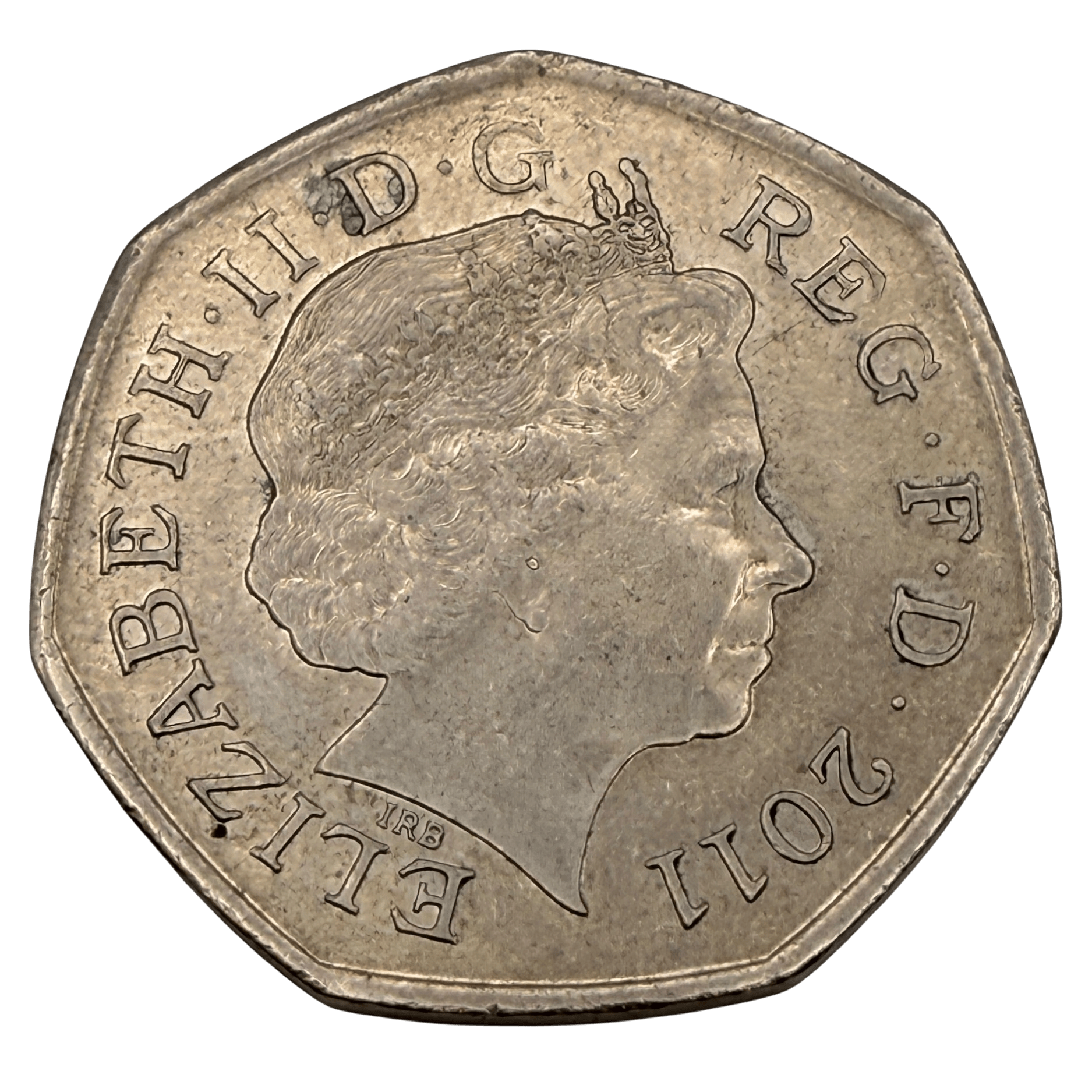 2011 Olympic Games Boxing 50 Pence Piece - Circulated boxing 2011 Olympic Games Boxing 50 Pence Piece - Circulated