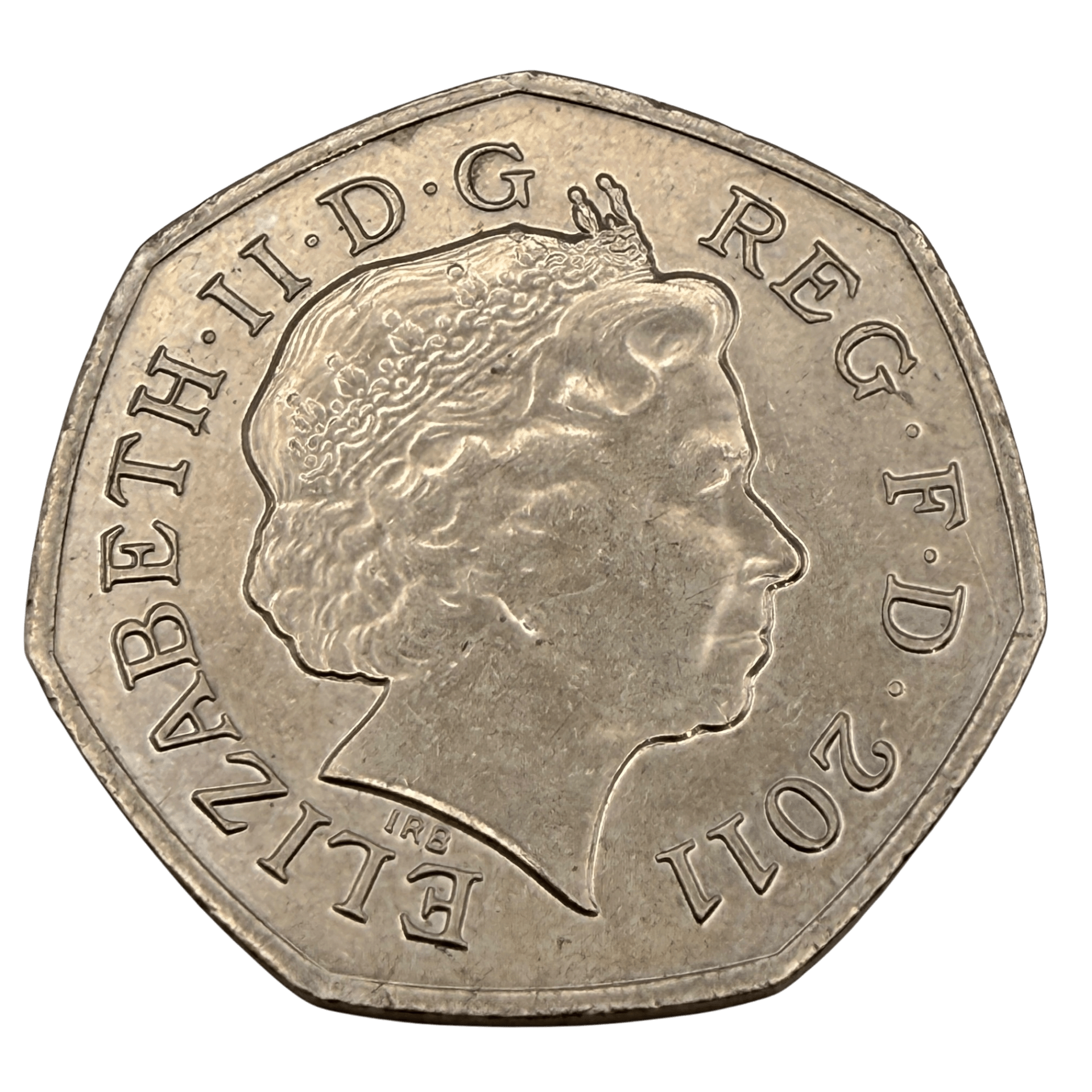 2011 Olympic Games Canoeing 50 Pence Piece - Circulated Canoeing 2011 Olympic Games Canoeing 50 Pence Piece - Circulated