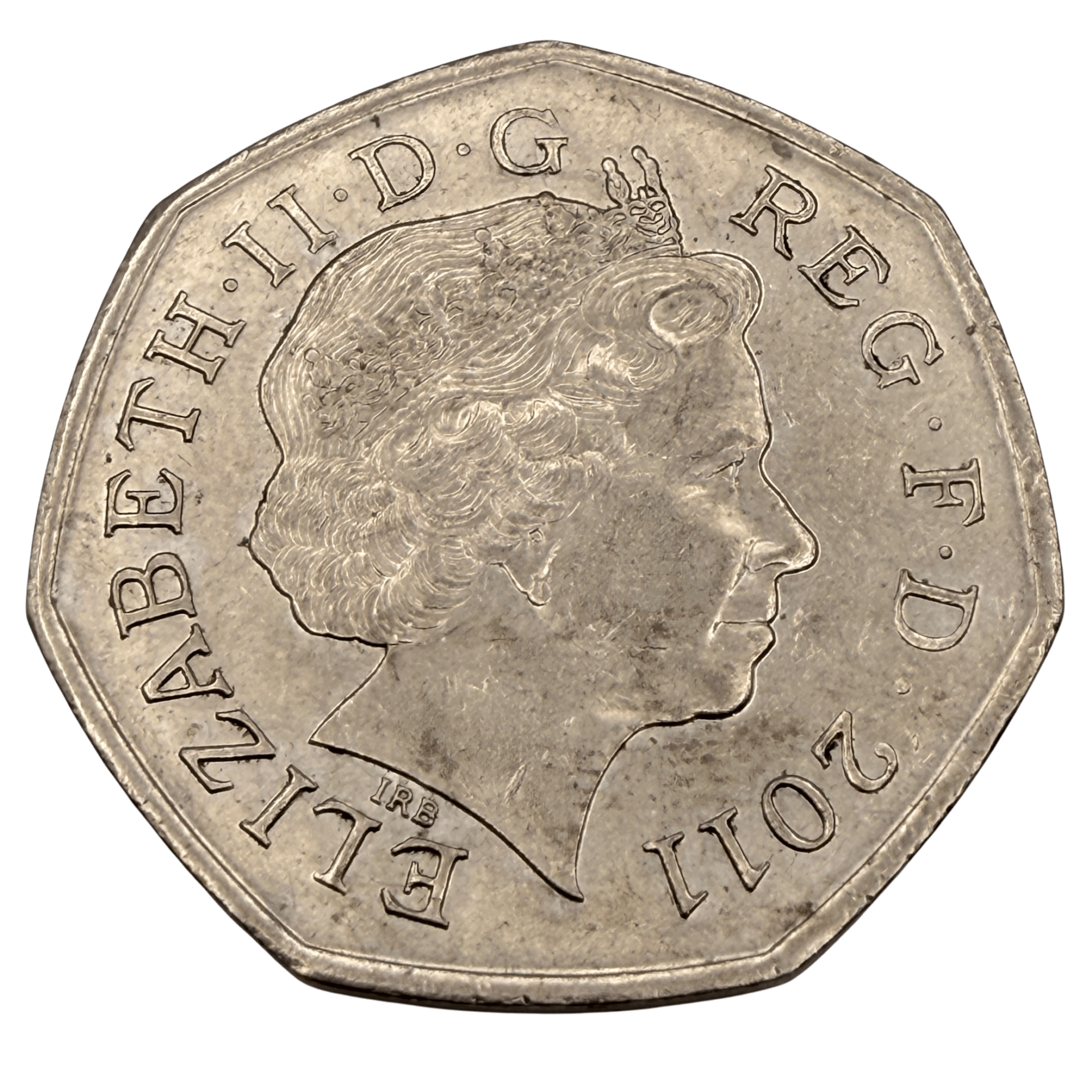 2011 Olympic Games Hockey 50 Pence Piece - Circulated hockey 2011 Olympic Games Hockey 50 Pence Piece - Circulated