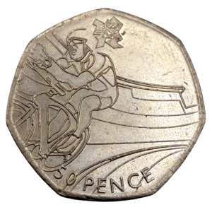 2011 Olympic Games Cycling 50 Pence Piece