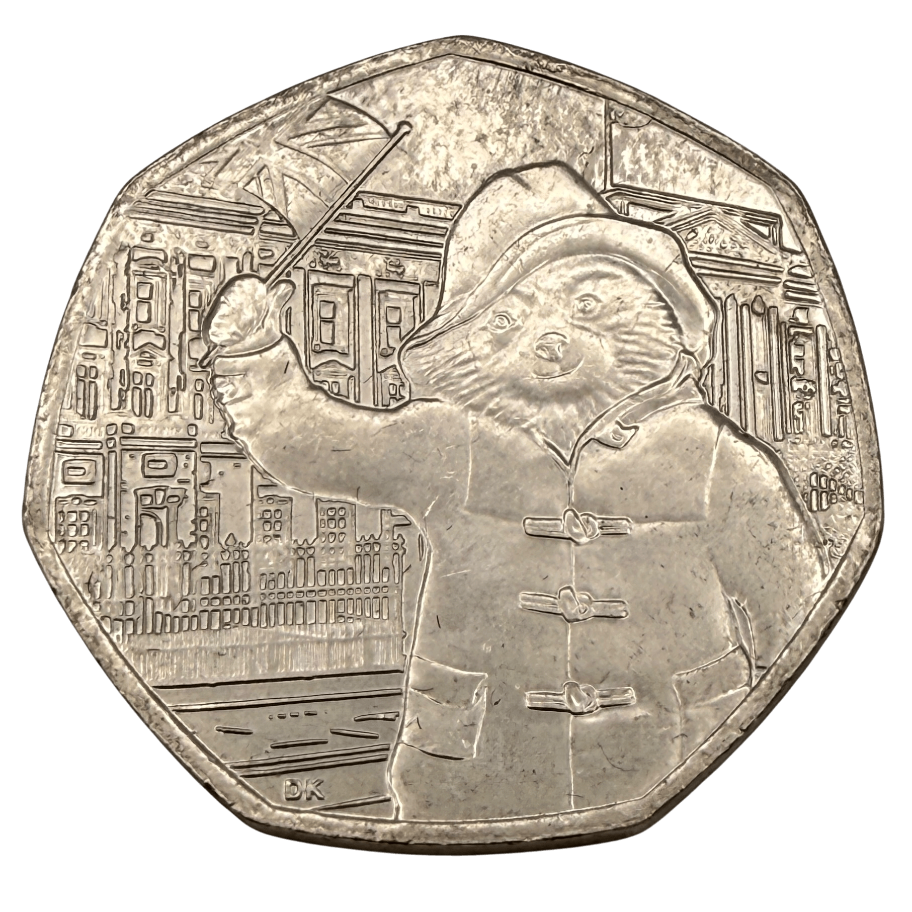 Paddington at Buckingham Palace 50 Pence Coin buckingham Paddington at Buckingham Palace 50 Pence Coin