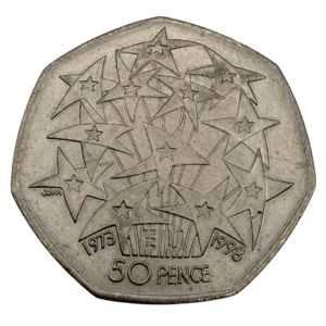 1998 European Union 50p Circulated Coin