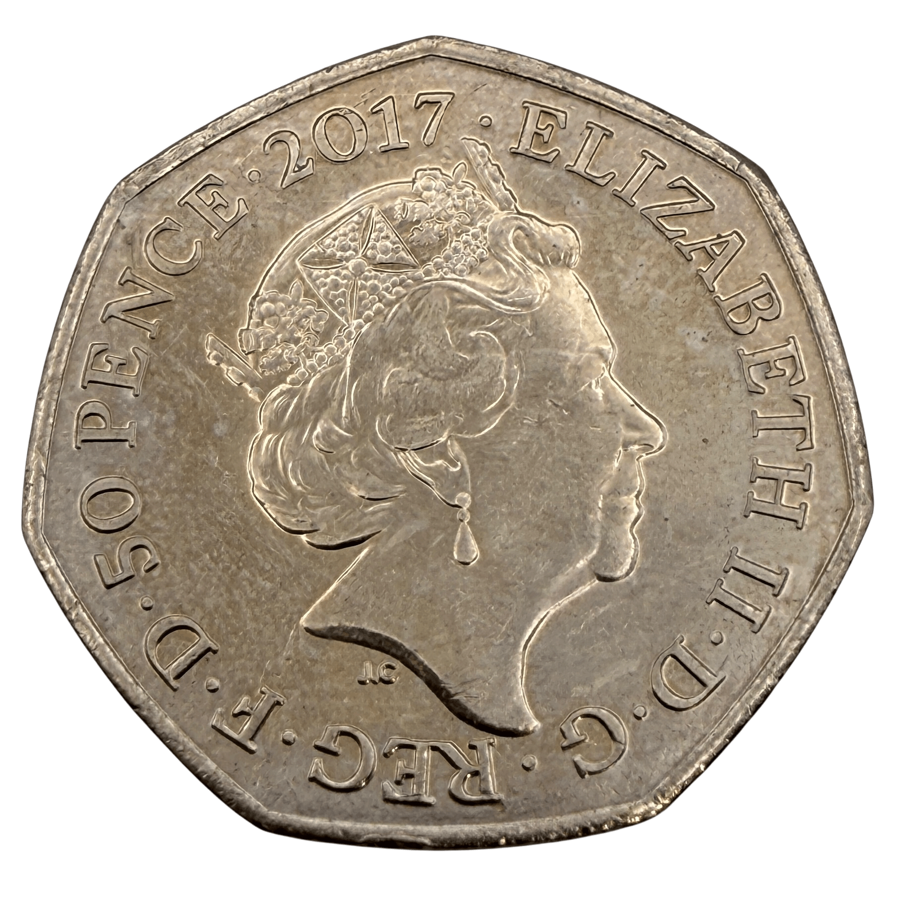 2017 Tom Kitten 50p Circulated Beatrix Potter Coin 2017 2017 Tom Kitten 50p Circulated Beatrix Potter Coin