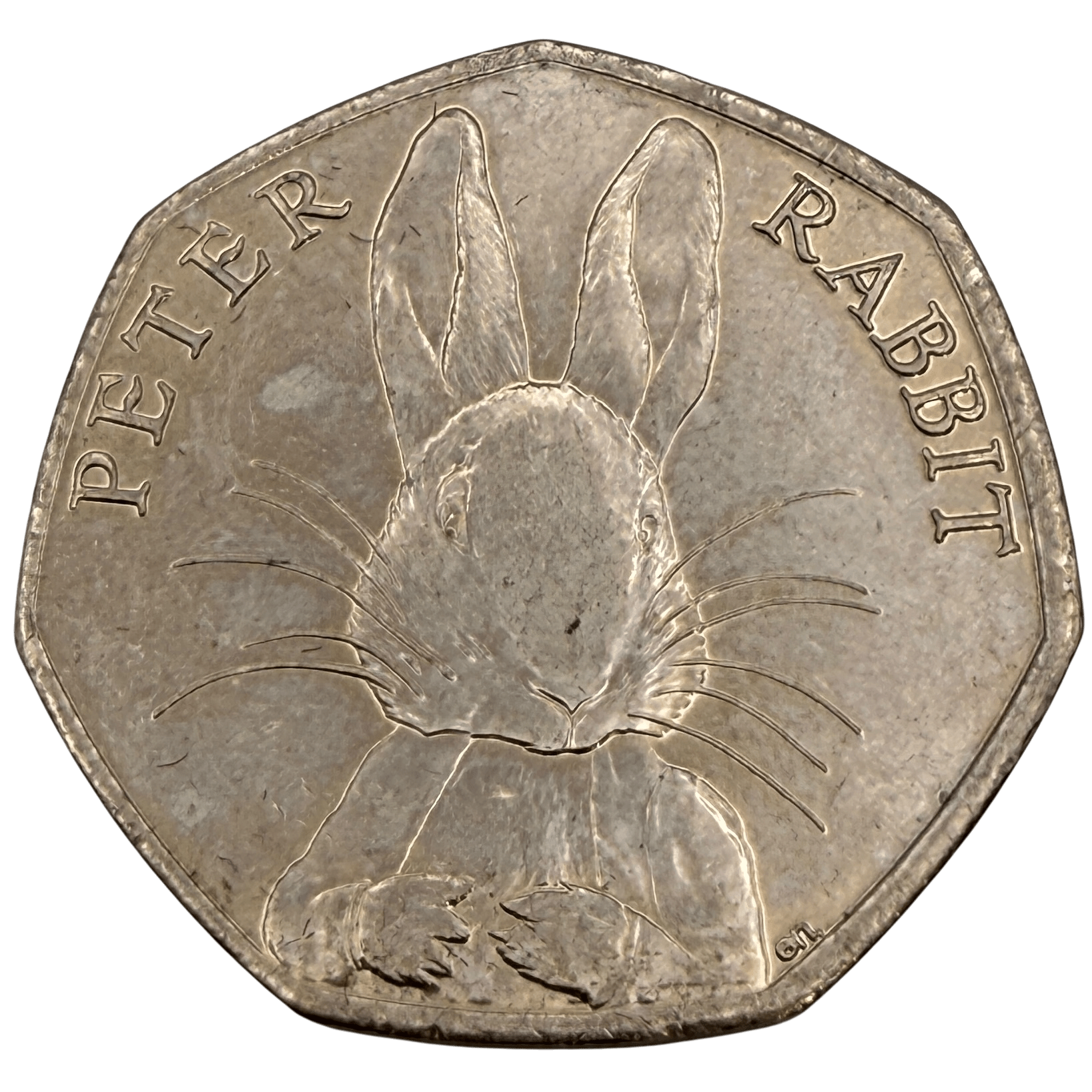 2016 Peter Rabbit 50p Circulated Beatrix Potter Coin 2016 2016 Peter Rabbit 50p Circulated Beatrix Potter Coin