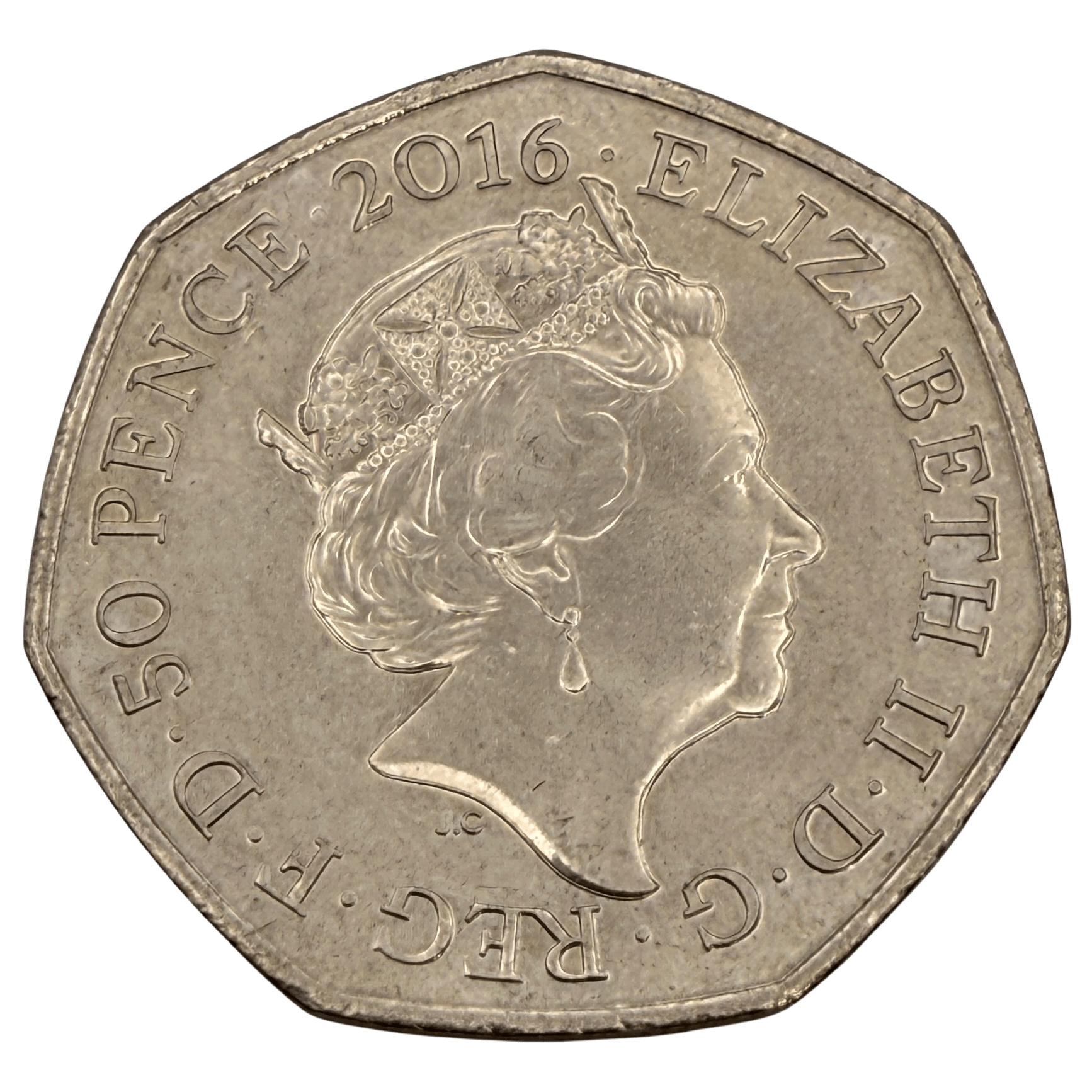 2016 Squirrel Nutkin 50p Circulated Beatrix Potter Coin 2016 2016 Squirrel Nutkin Fifty Pence Circulated Beatrix Potter Coin