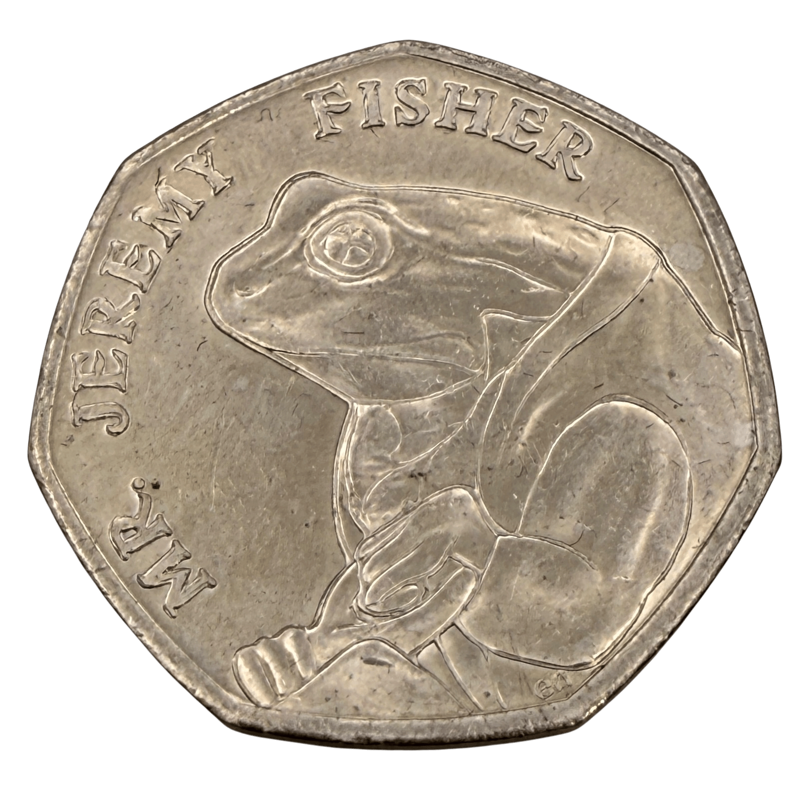 2017 Jeremy Fisher 50p Circulated Beatrix Potter Coin 2017 2017 Jeremy Fisher 50p Circulated Beatrix Potter Coin