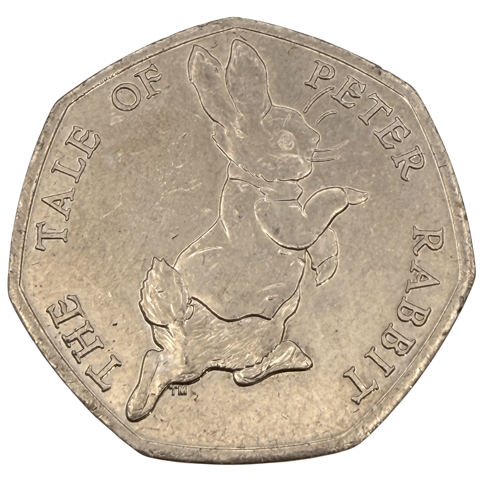 2017 Peter Rabbit 50p Circulated Beatrix Potter Coin 2017 2017 Peter Rabbit 50p Circulated Beatrix Potter Coin