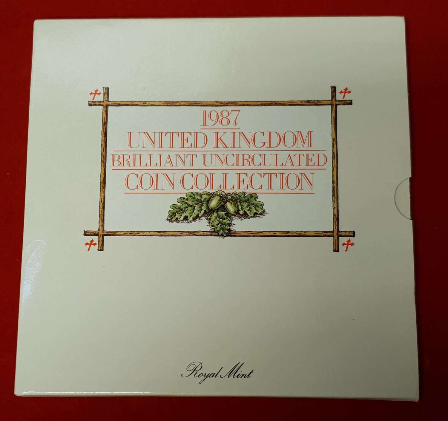 The 1987 United Kingdom Brilliant Uncirculated Coin Collection 1987 1987