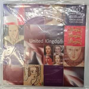 2002 BRILLIANT UNCIRCULATED COIN SET SEALED