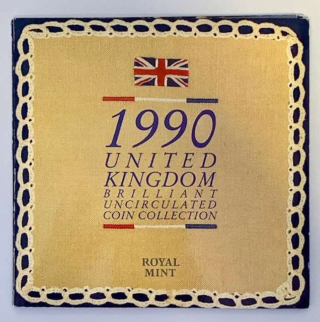 The 1990 United Kingdom Brilliant Uncirculated Coin Collection 1990 1990