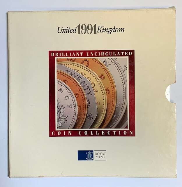 The 1991 United Kingdom Brilliant Uncirculated Coin Collection 1991 1991