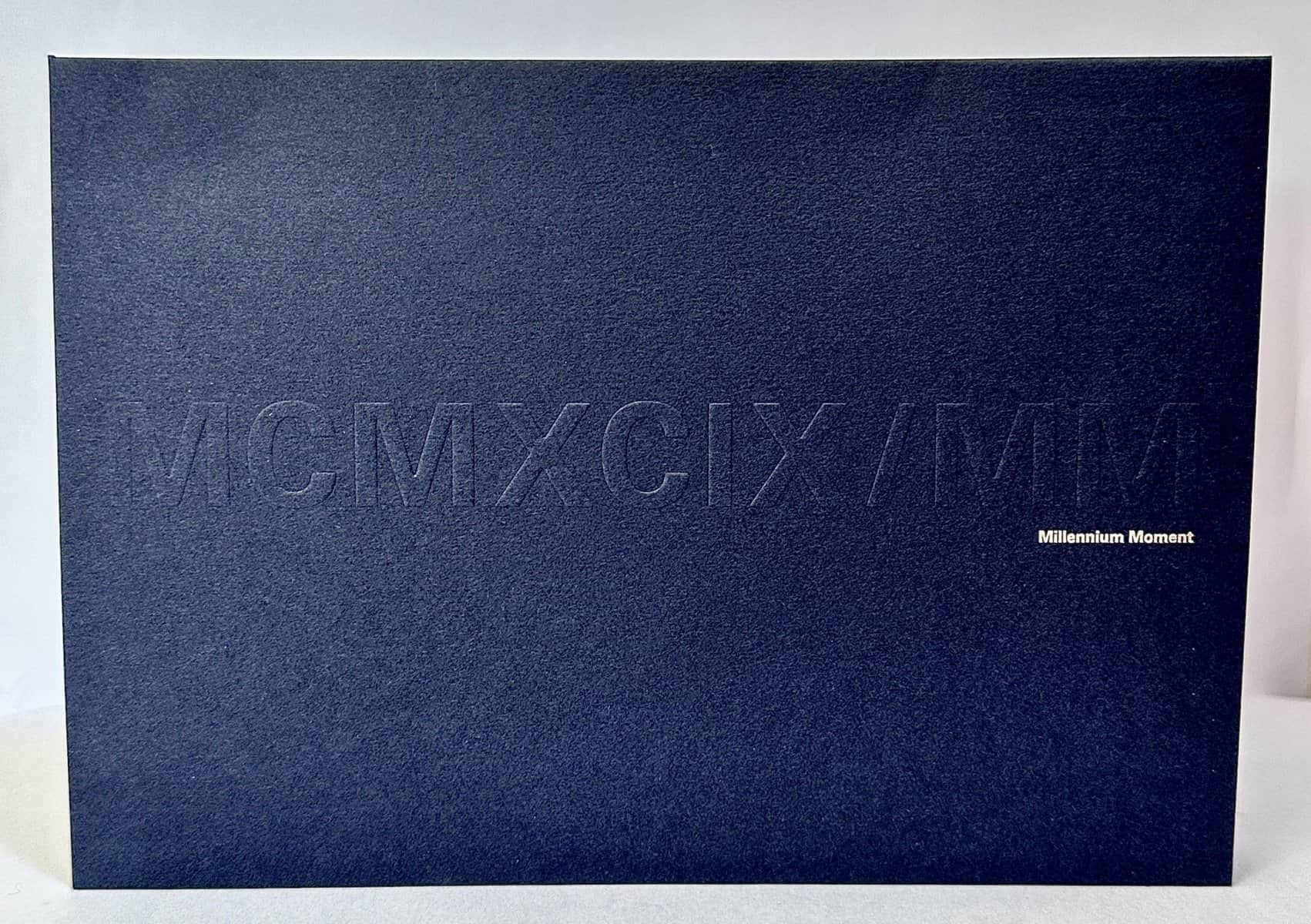 MILLENNIUM MOMENT COIN & STAMP COVER Millennium Millenium cover