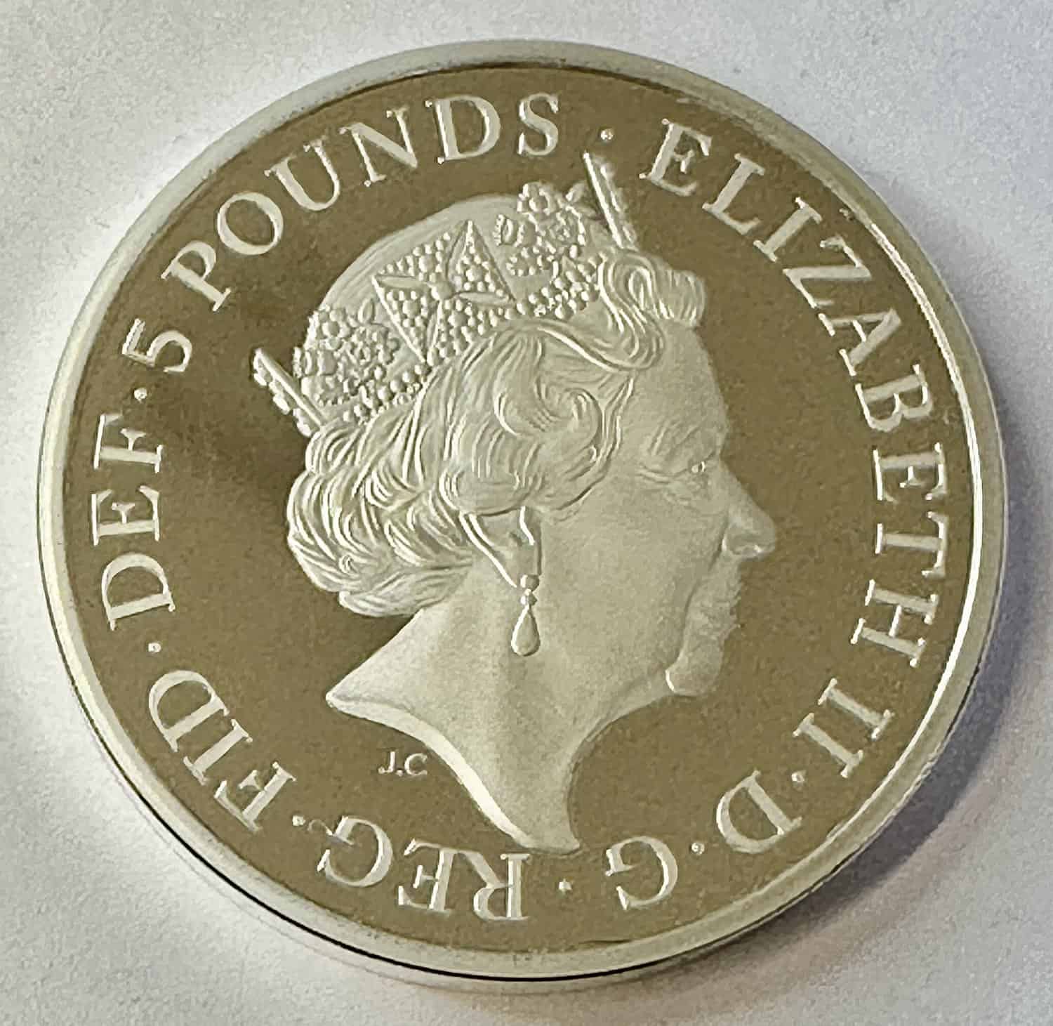THE ROYAL WEDDING 2018 UK £5 SILVER PROOF PIEDFORT COIN Royal wedding royal wedding