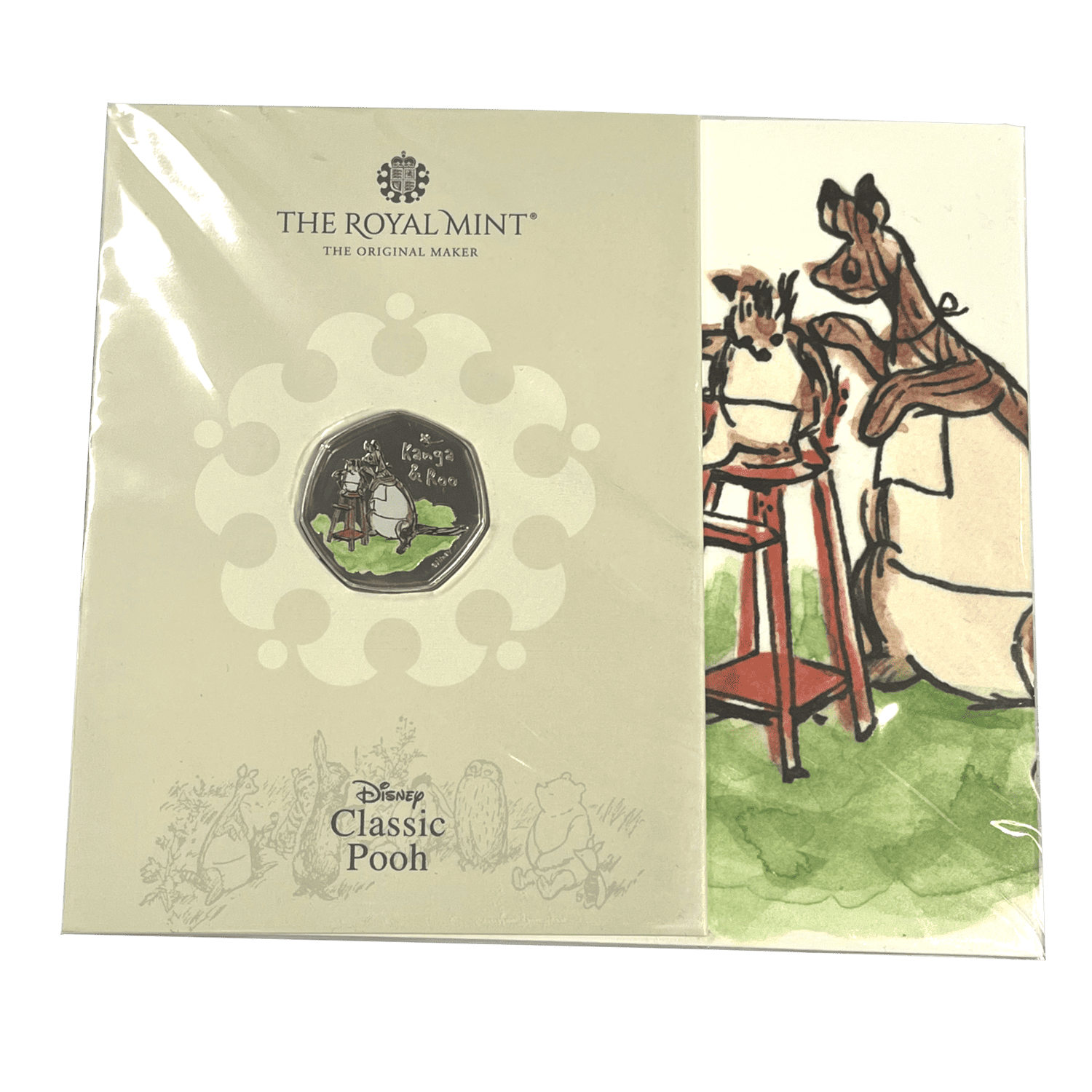Kanga and Roo 2022 50p Brilliant Uncirculated in Blister Pack kanga and roo Kanga and Roo 2022 50p