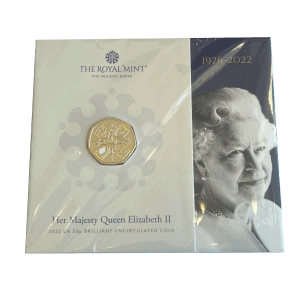 Queen Elizabeth II 2022 50p