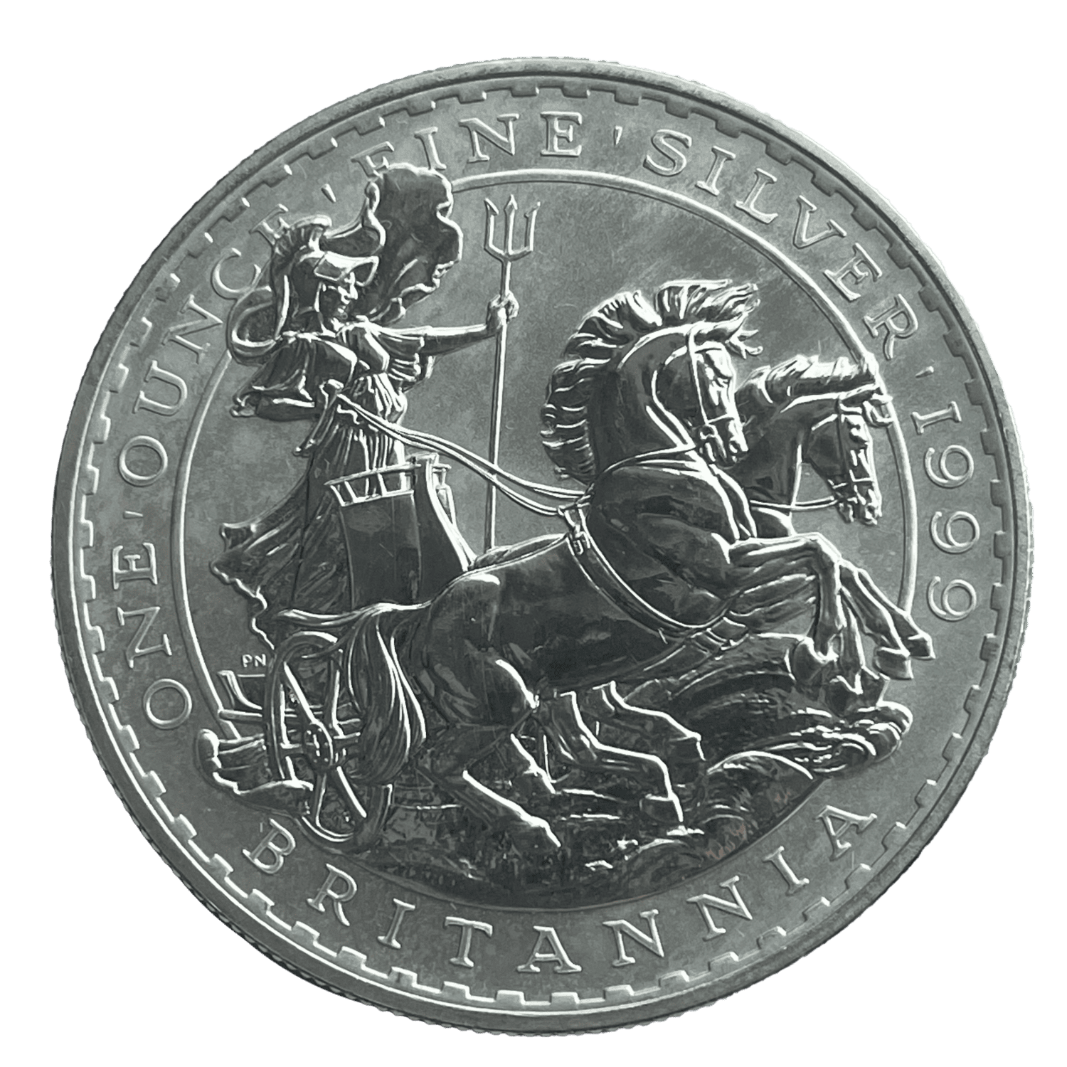 1999 1 oz Britannia .999 Fine Silver britannia 1999 1 oz Britannia .999 Fine Silver