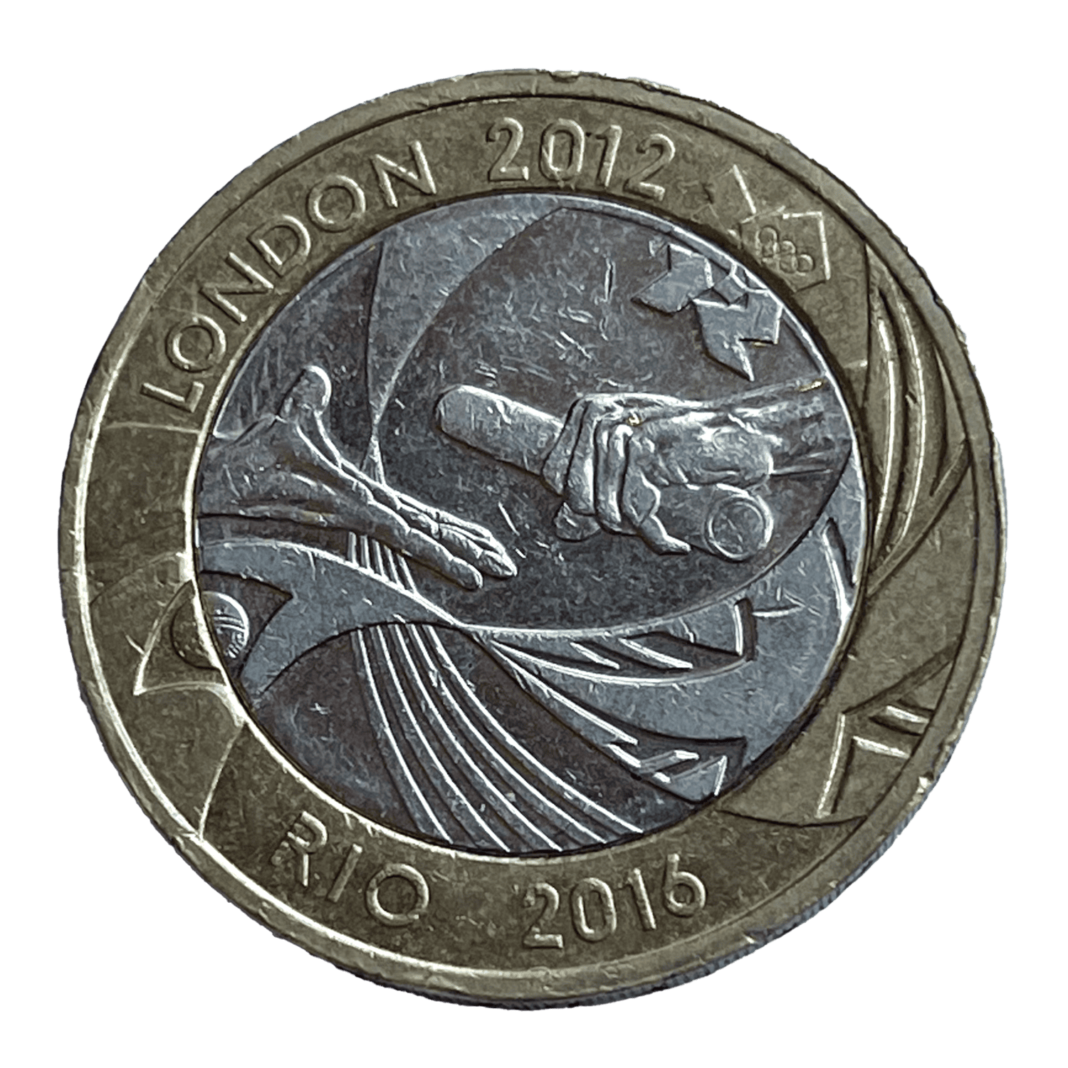 2012 London to Rio Handover £2 Circulated 2012 2012 London to Rio Handover £2 Circulated
