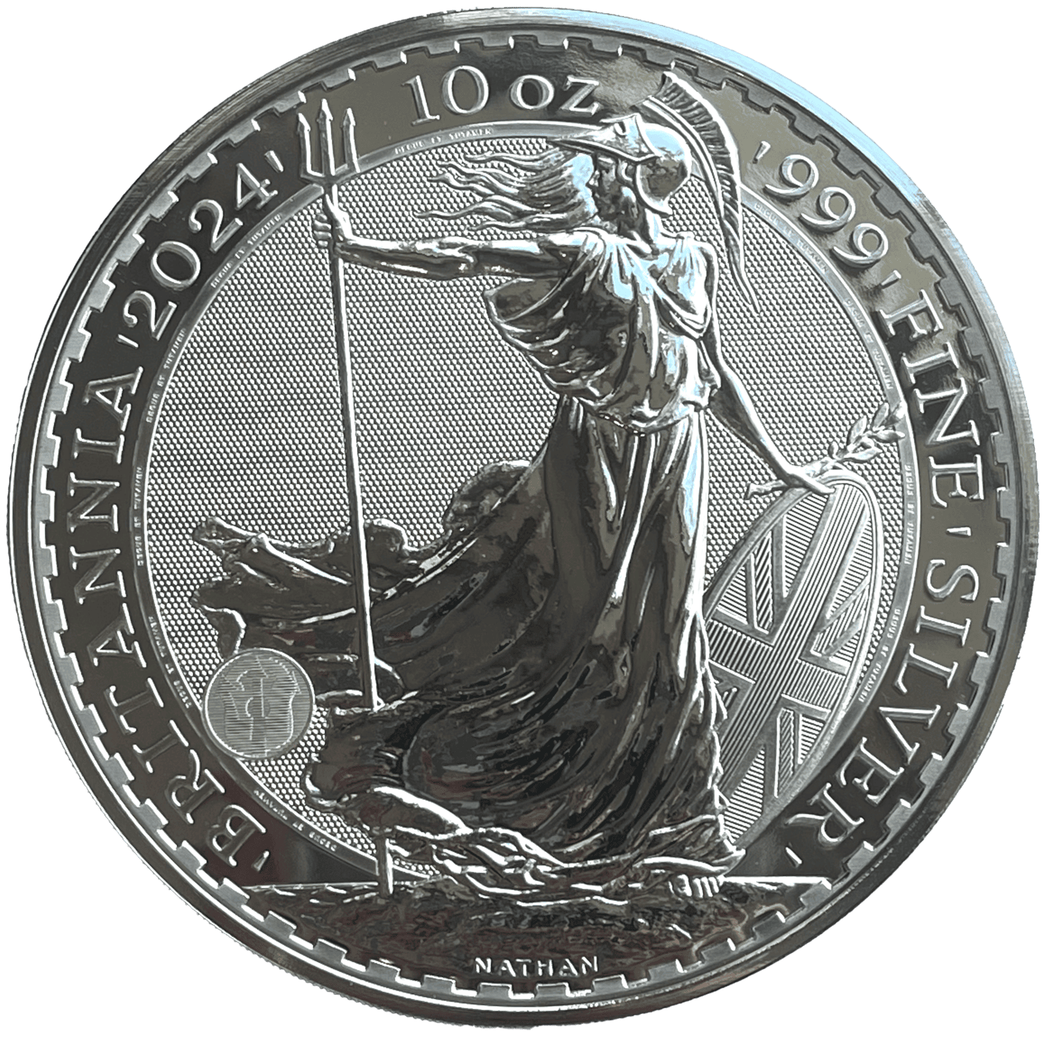 2024 Britannia Charles III 10 oz .999 Fine Silver Coin britannia 2024 Britannia Charles III 10 oz .999 Fine Silver Coin