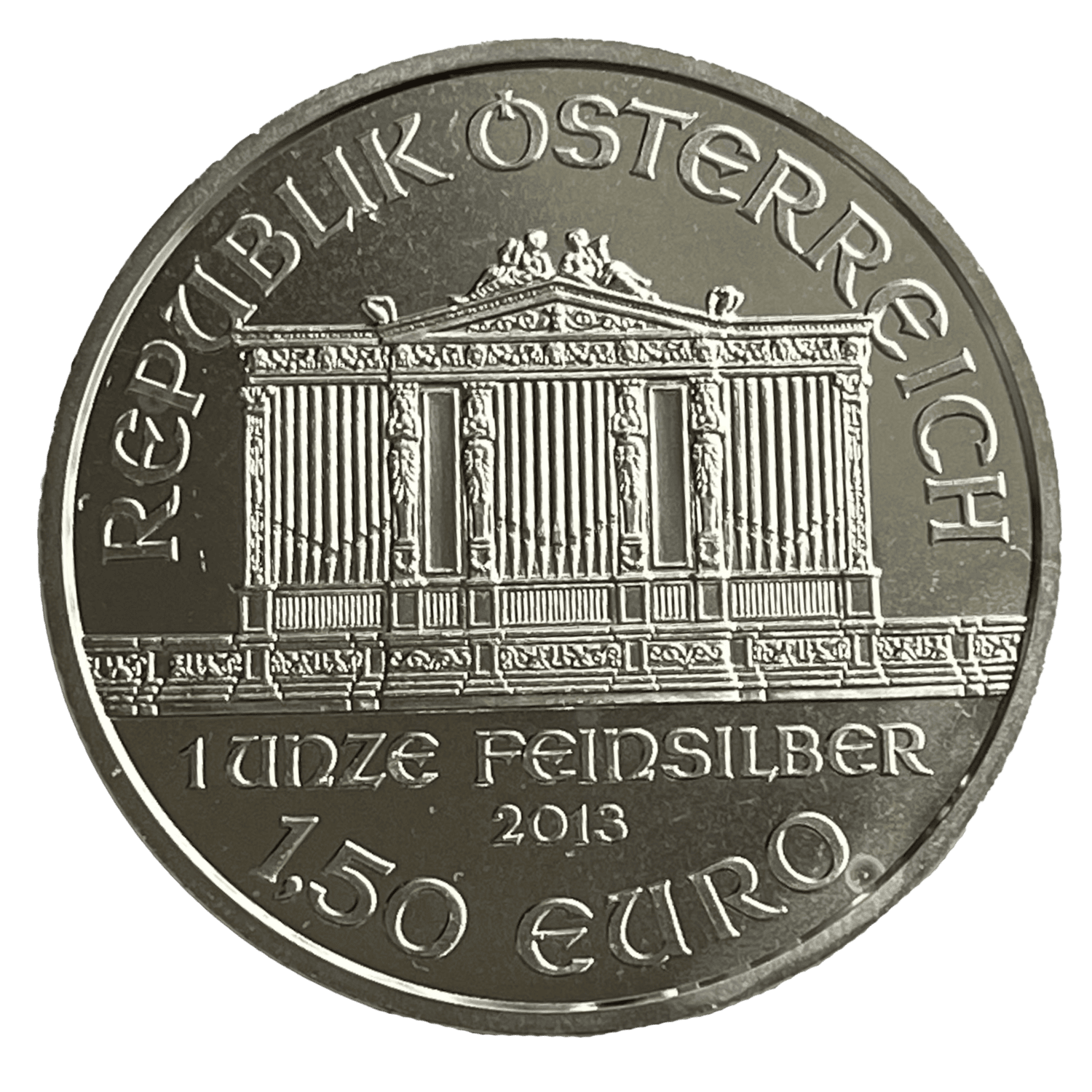 2013 Philharmoniker Austrian 1oz .999 Fine Silver Bullion Coin philharmoniker 2013 Philharmoniker Austrian 1oz .999 Fine Silver Bullion Coin