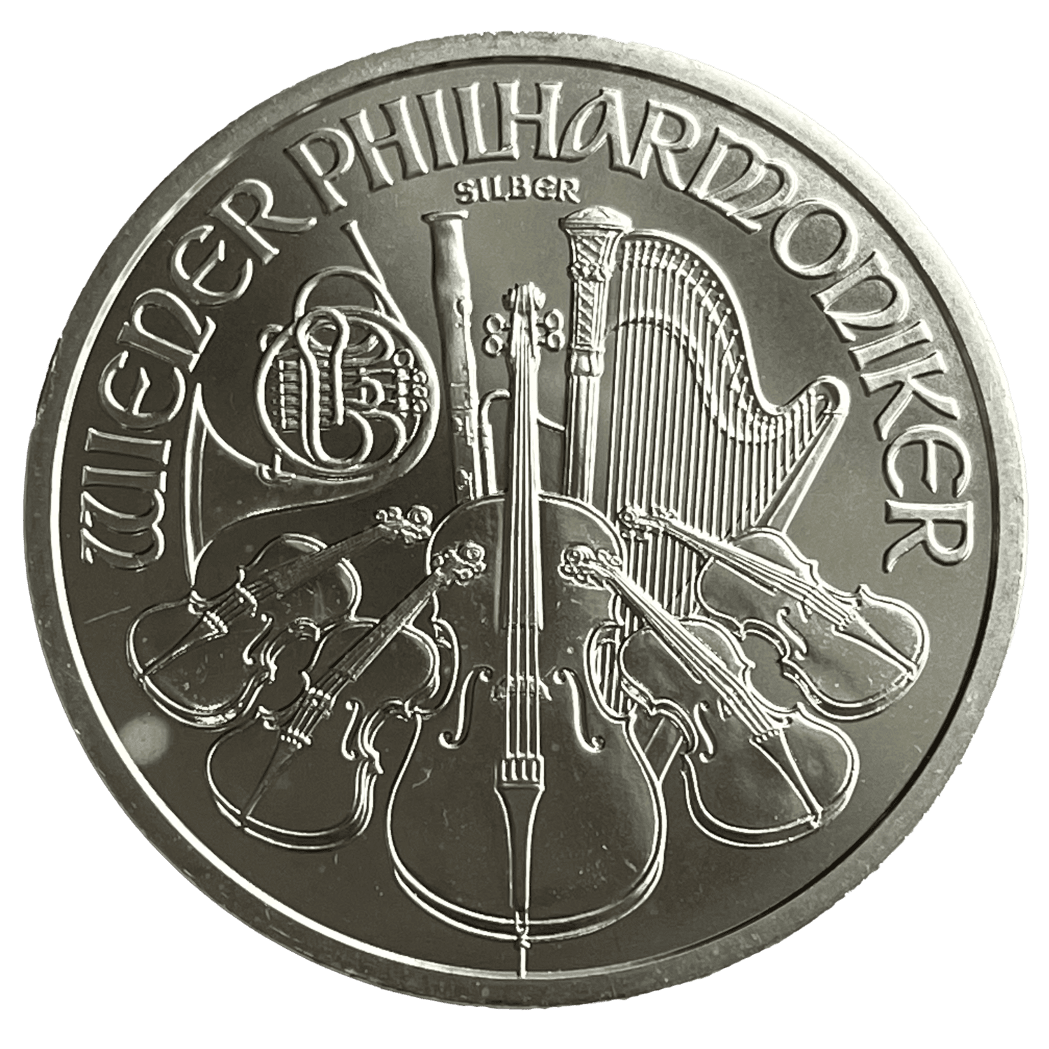 2010 Philharmoniker Austrian 1oz .999 Fine Silver Bullion Coin philharmoniker Philharmoniker Austrian 1oz .999 Fine Silver Bullion Coin