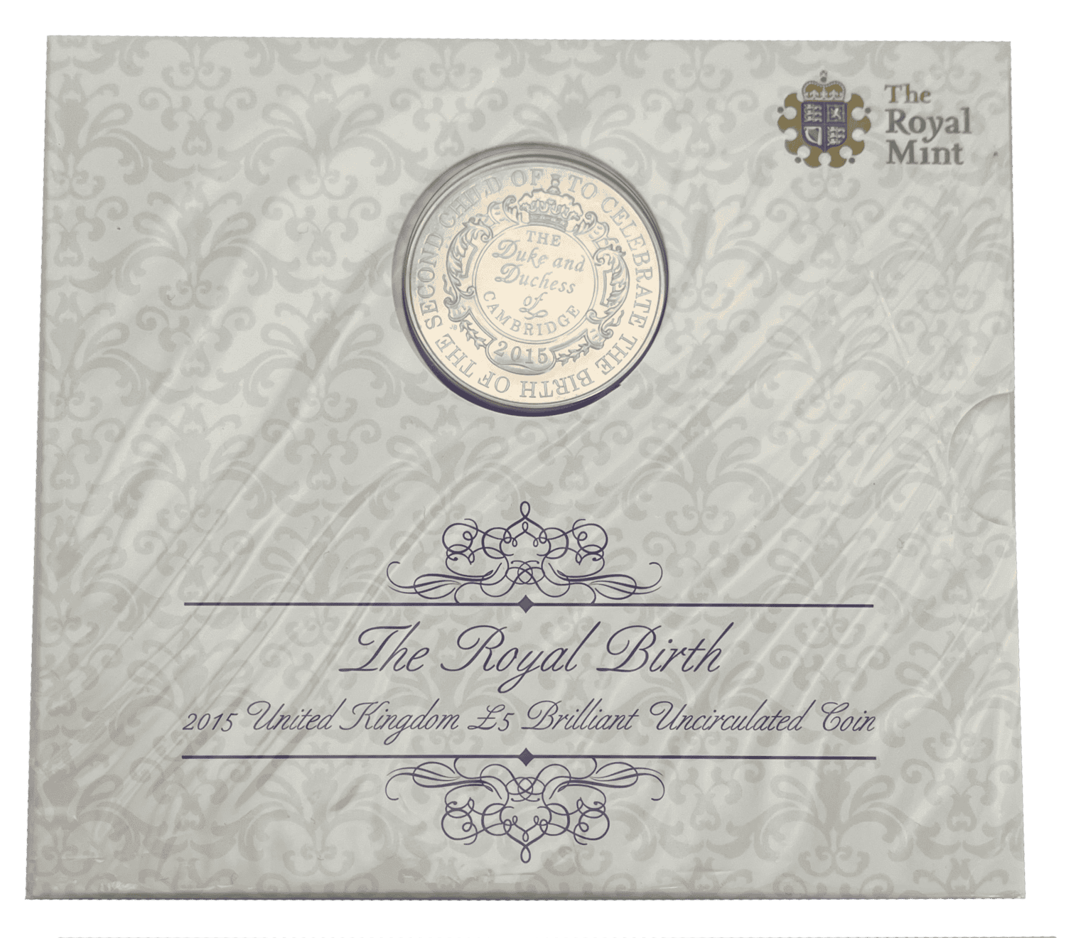 The Royal Birth 2015 UK £5 Brilliant Uncirculated Coin royal birth The Royal Birth 2015 UK £5 Brilliant Uncirculated Coin