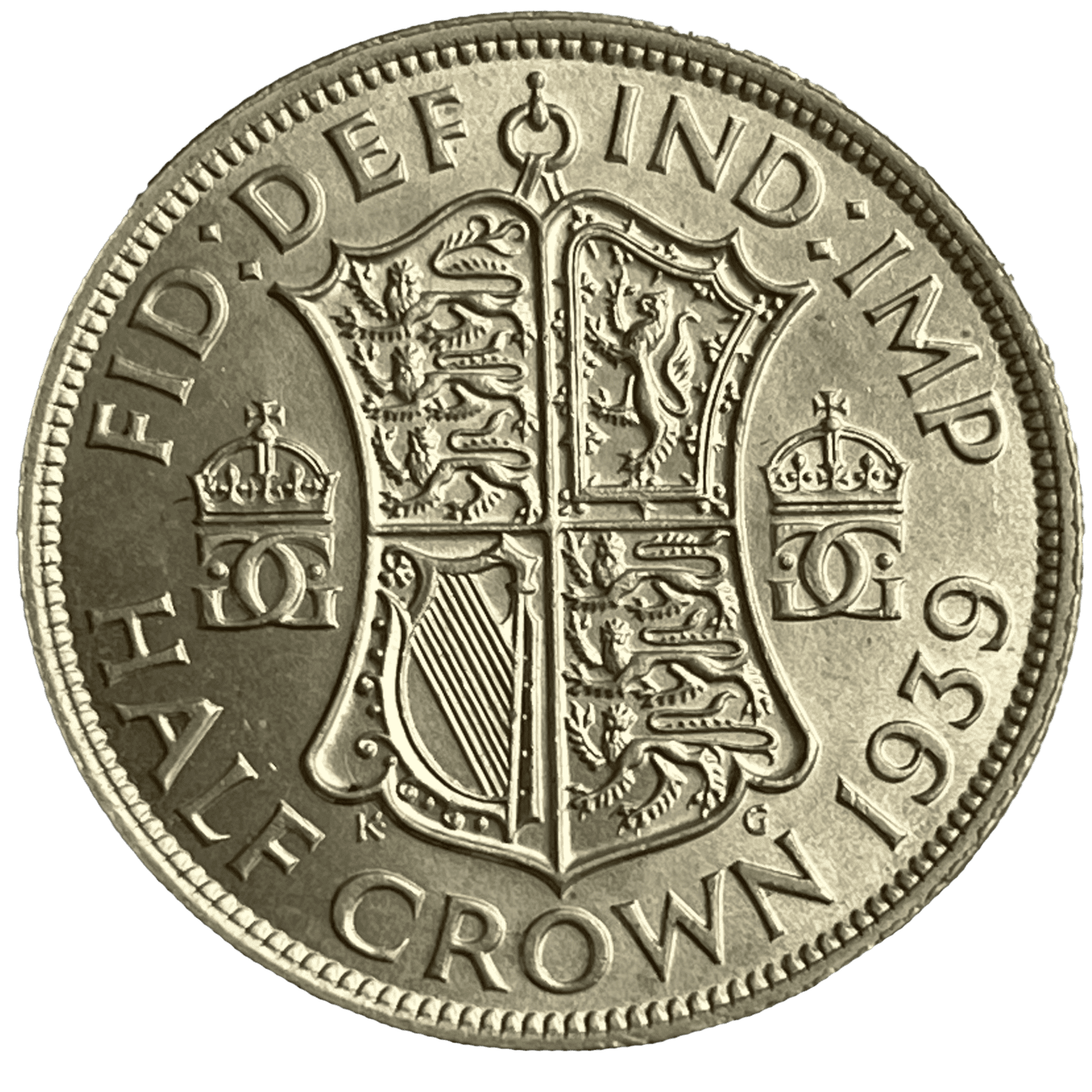 George VI Halfcrown 1939 Brilliant Uncirculated halfcrown George VI Halfcrown 1939 Brilliant Uncirculated