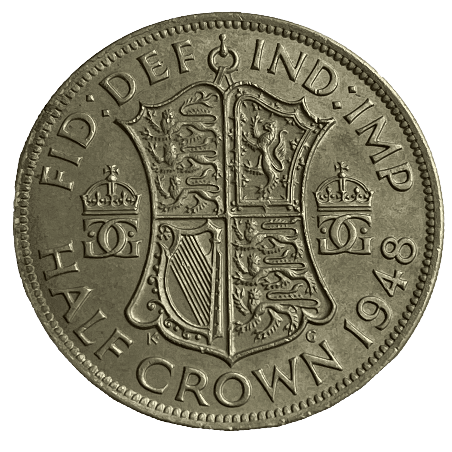 George VI Halfcrown 1948 Brilliant Uncirculated halfcrown George VI Halfcrown 1948 Brilliant Uncirculated
