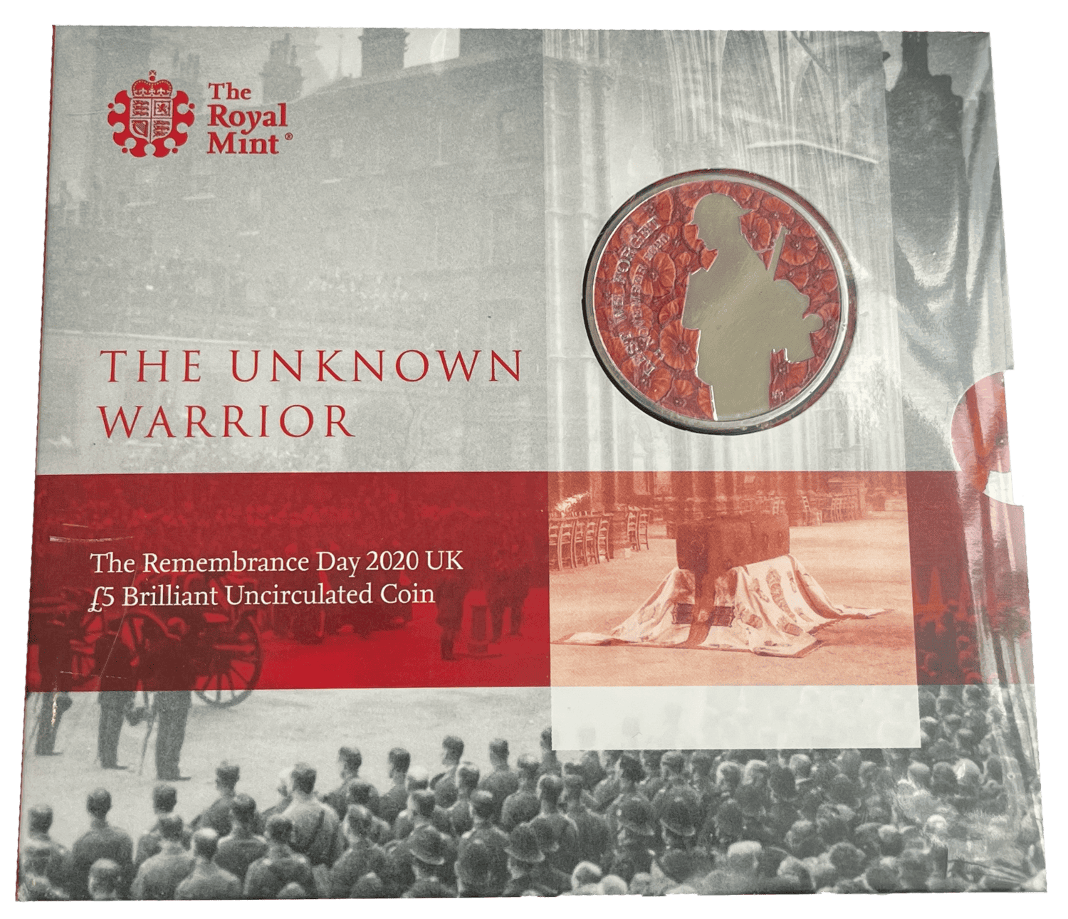 The Remembrance Day 2020 UK £5 Brilliant Uncirculated Coin Remembrance Day The Remembrance Day 2020 UK £5 Brilliant Uncirculated Coin