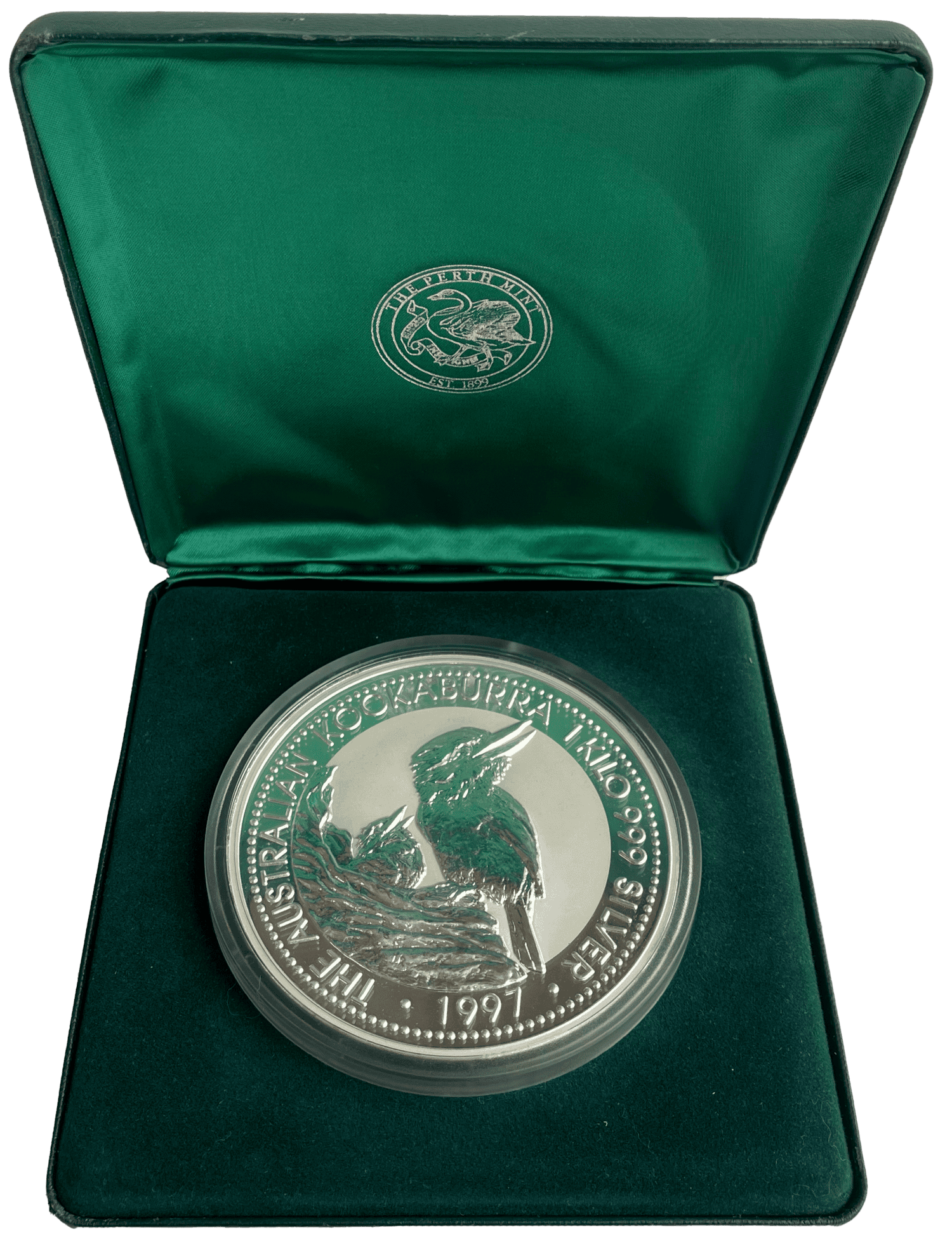 Australia Kookaburra 1997 1 Kilo 999 Fine Silver Kookaburra Australia Kookaburra 1997 1 Kilo 999 Fine Silver