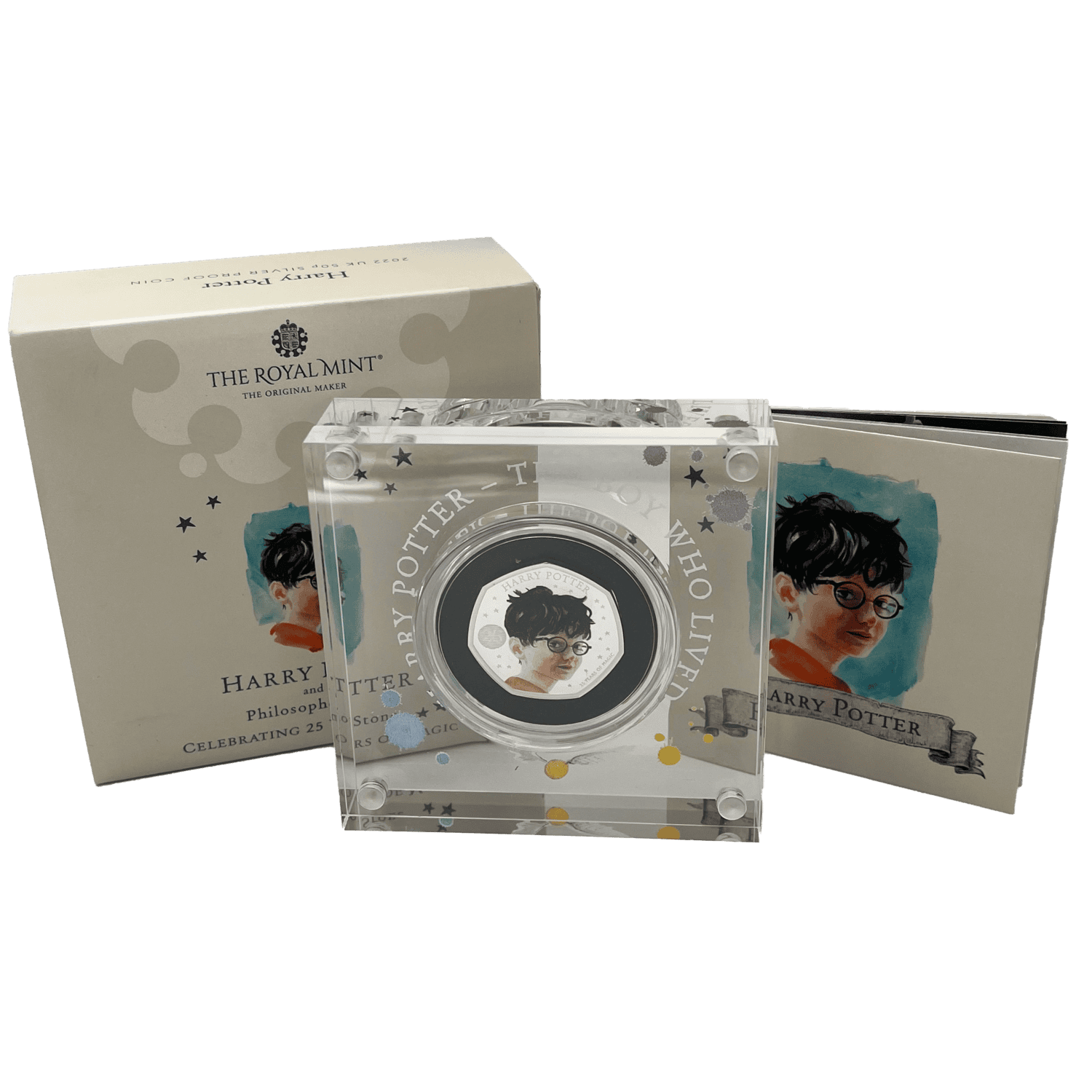Harry Potter 2022 UK 50p Silver Proof Coin harry potter 2022 Harry Potter 2022 UK 50p Silver Proof Coin