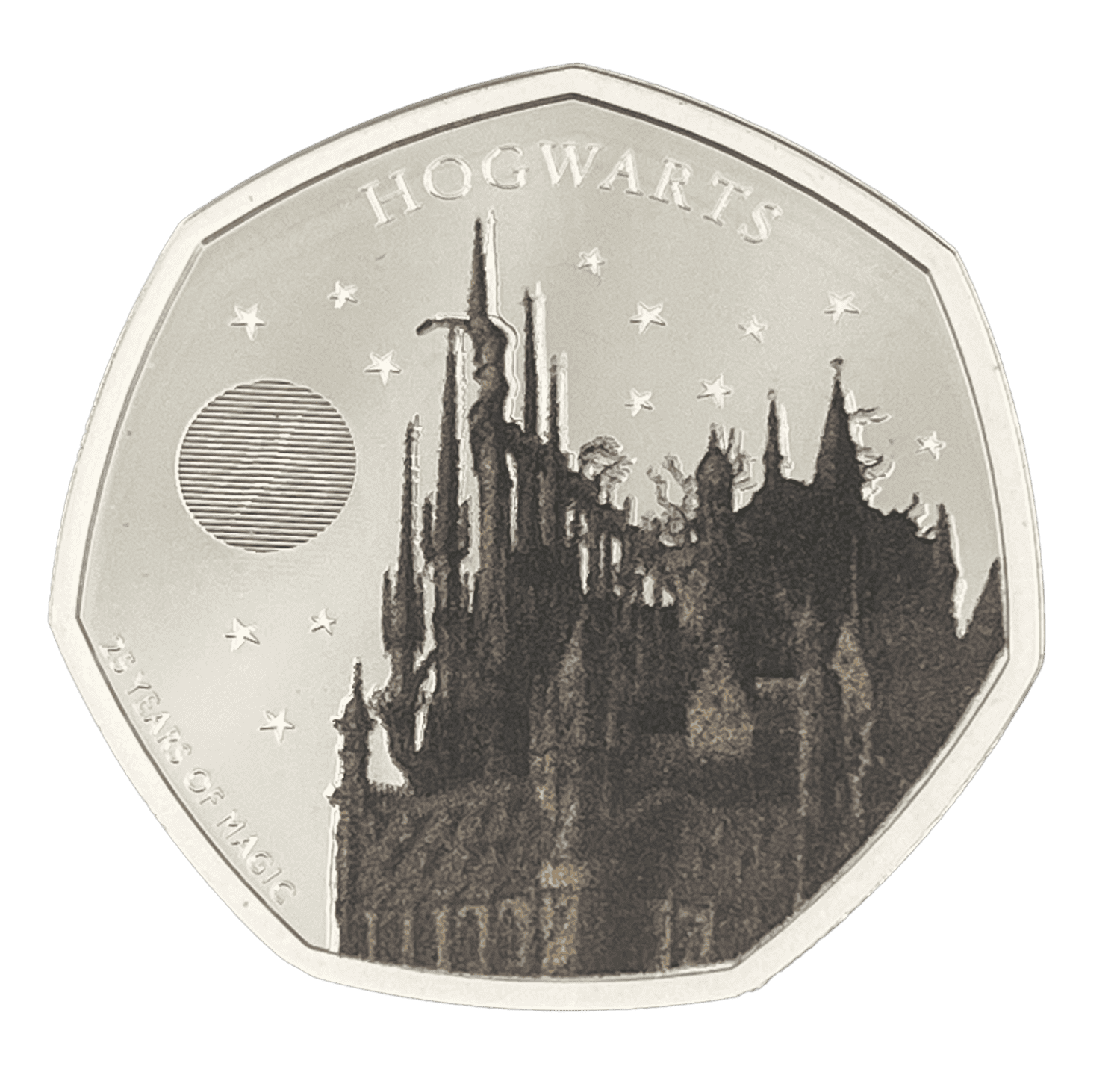 Hogwarts School of Witchcraft and Wizardry 2023 UK 50p Colour Silver Proof Coin hogwart Hogwarts School of Witchcraft and Wizardry 2023 UK 50p Colour Silver Proof Coin