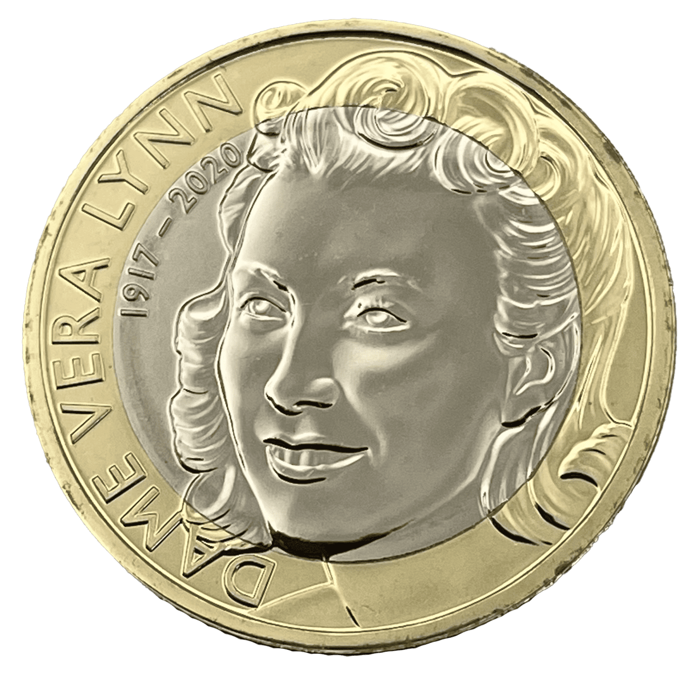 Dame Vera Lynn 2022 £2 Brilliant Uncirculated Coin dame vera lynn Dame Vera Lynn 2022 £2 Brilliant Uncirculated Coin