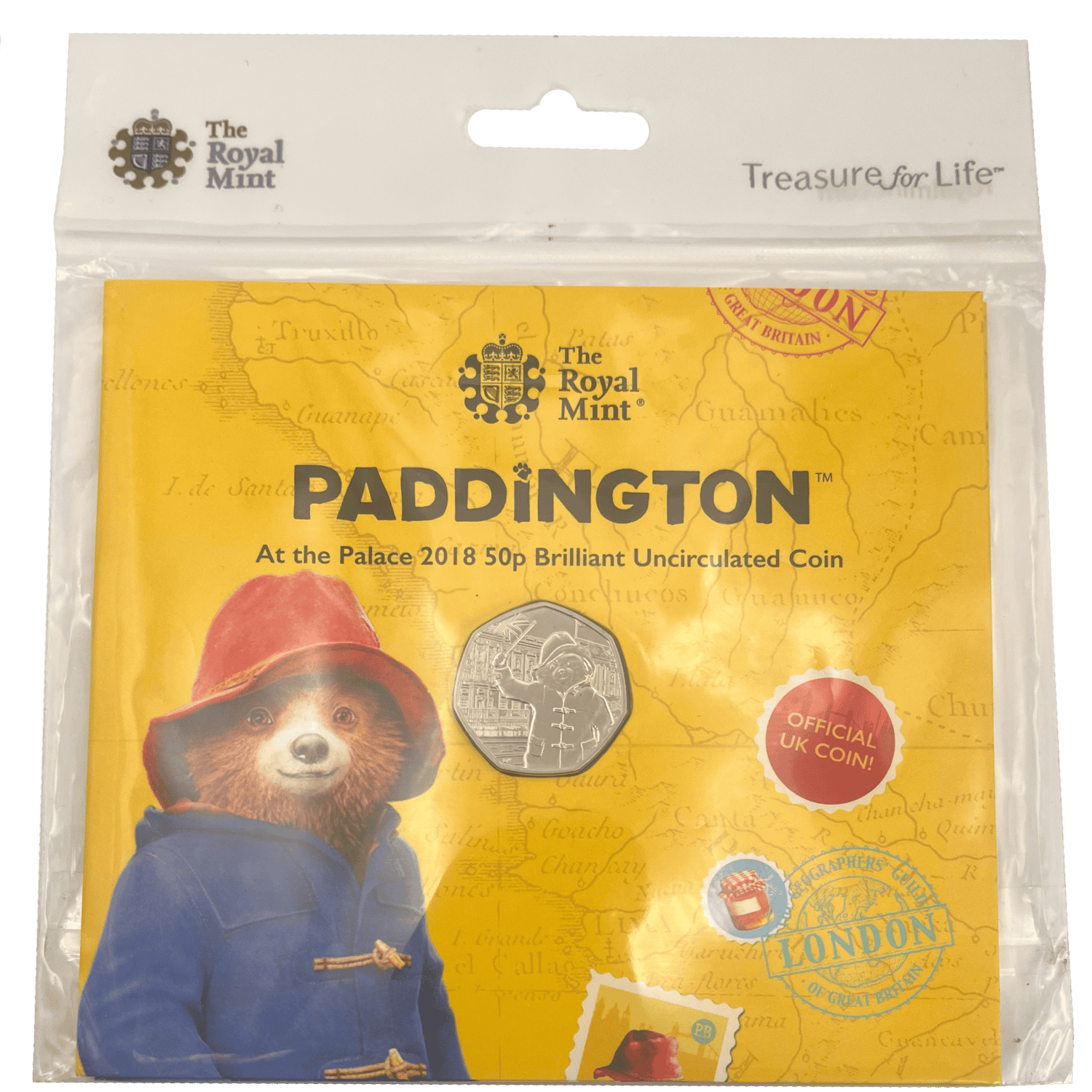 Paddington At the Palace 2018 50p Brilliant Uncirculated Coin paddington at the palace Paddington At the Palace 2018 50p Brilliant Uncirculated Coin