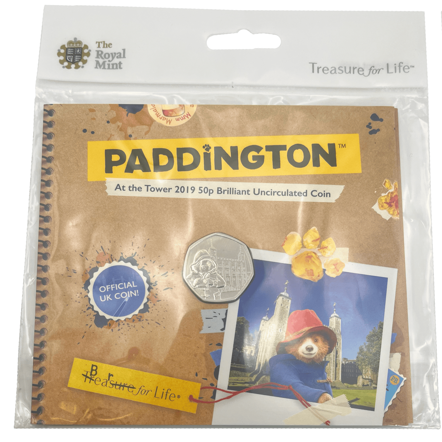 Paddington At the Tower 2019 50p Brilliant Uncirculated Coin paddington Paddington At the Tower 2019 50p Brilliant Uncirculated Coin