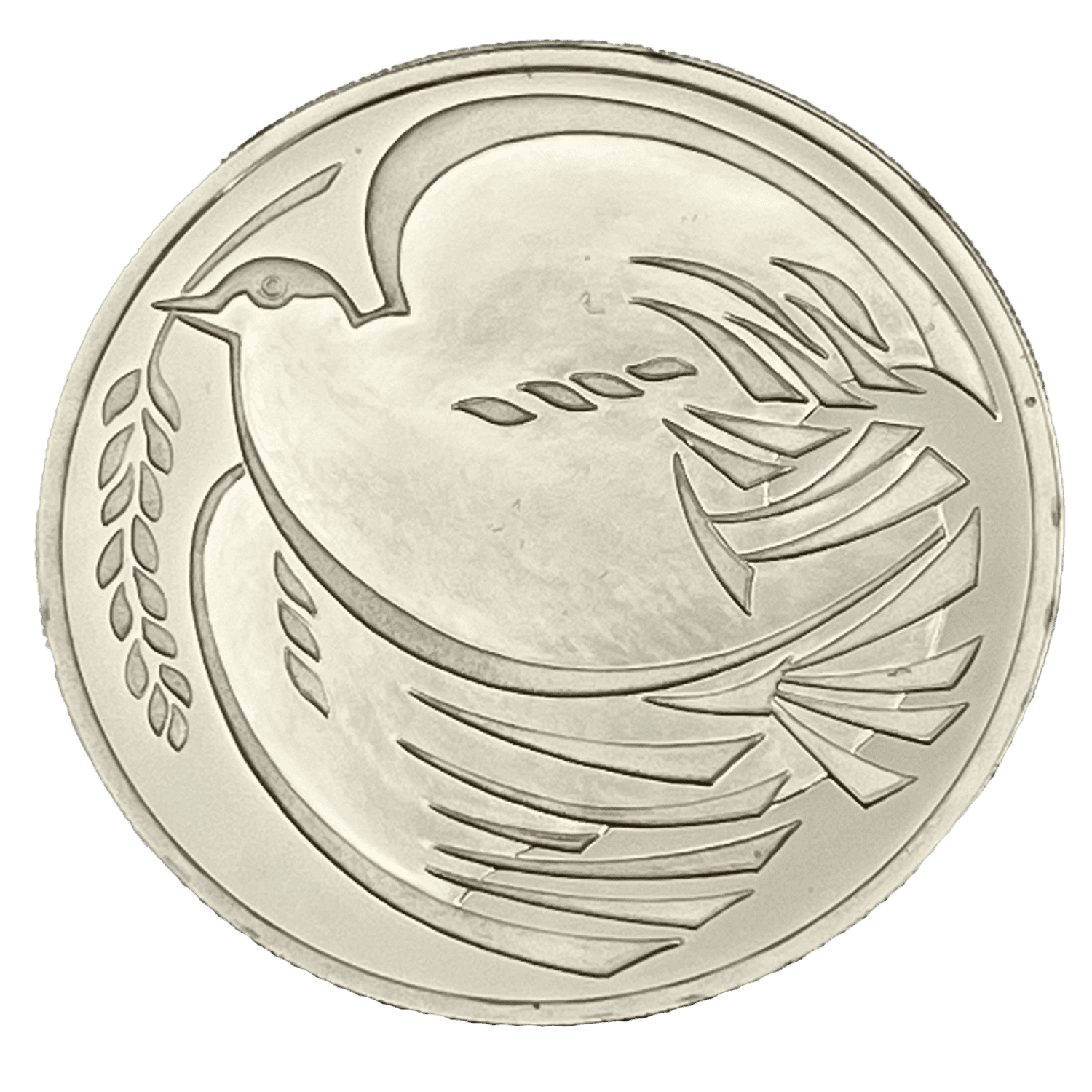 Dove of Peace 1995 WWII Silver Proof £2 Coin dove of peace Dove of Peace 1995 WWII Silver Proof £2 Coin