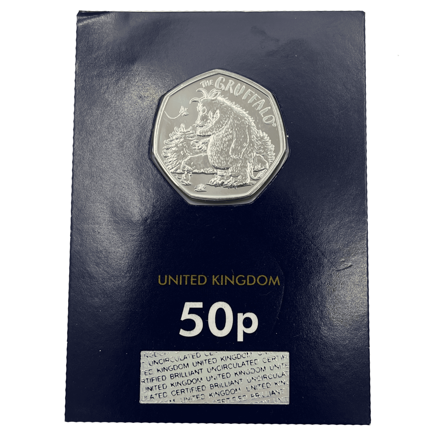 The Gruffalo 2019 50p Brilliant Uncirculated in Change Checker Card the gruffalo The Gruffalo 2019 50p Brilliant Uncirculated in Change Checker Card