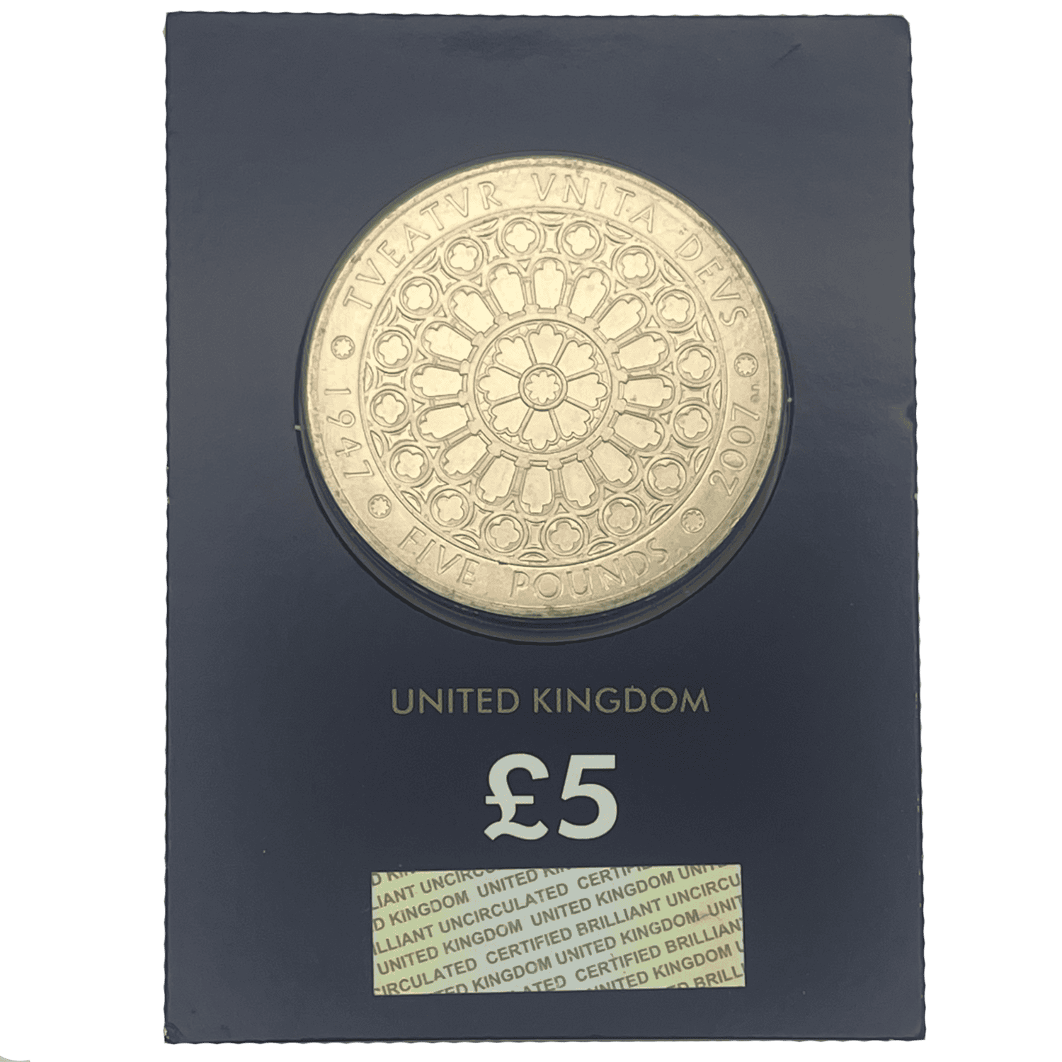 Diamond Wedding 2007 £5 Brilliant Uncirculated Coin in Change Checker Card diamond wedding 2007 Diamond Wedding 2007 £5 Brilliant Uncirculated Coin in Change Checker Card