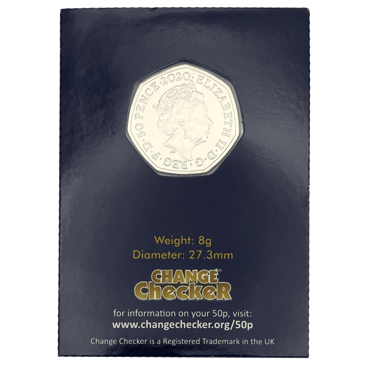 Hylaeosaurus 2020 50p Brilliant Uncirculated Coin in Change Checker Card hylaeosaurus Hylaeosaurus 2020 50p Brilliant Uncirculated Coin in Change Checker Card