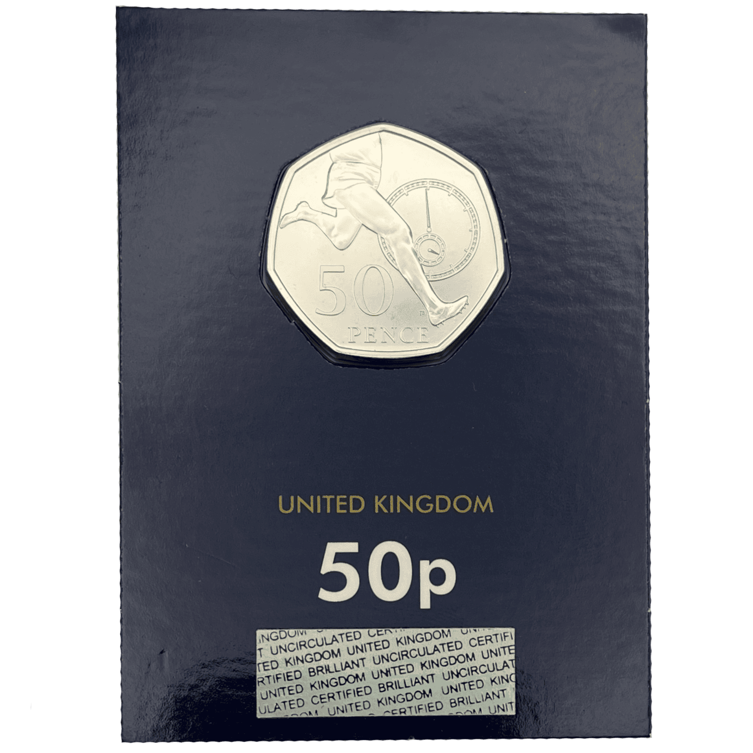Roger Bannister 2019 50p Brilliant Uncirculated Coin in Change Checker Card roger bannister Roger Bannister 2019 50p Brilliant Uncirculated Coin in Change Checker Card