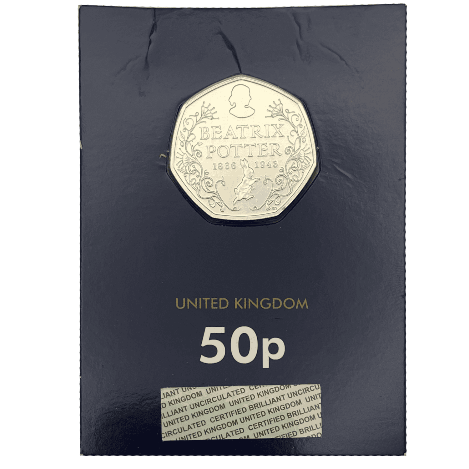 Beatrix Potter 2016 50p Brilliant Uncirculated in Change Checker Card beatrix potter Beatrix Potter 2016 50p Brilliant Uncirculated in Change Checker Card