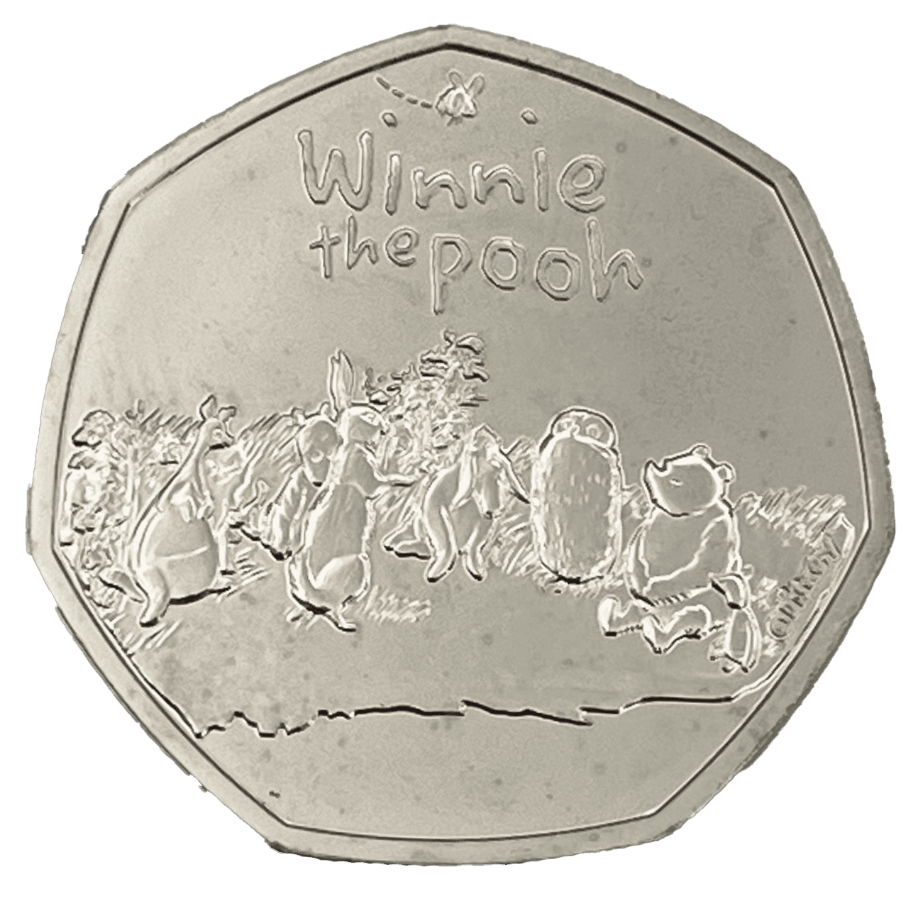 Winnie the Pooh and Friends 2021 50p Brilliant Uncirculated Coin winnie the pooh and friends Winnie the Pooh and Friends 2021 50p Brilliant Uncirculated Coin