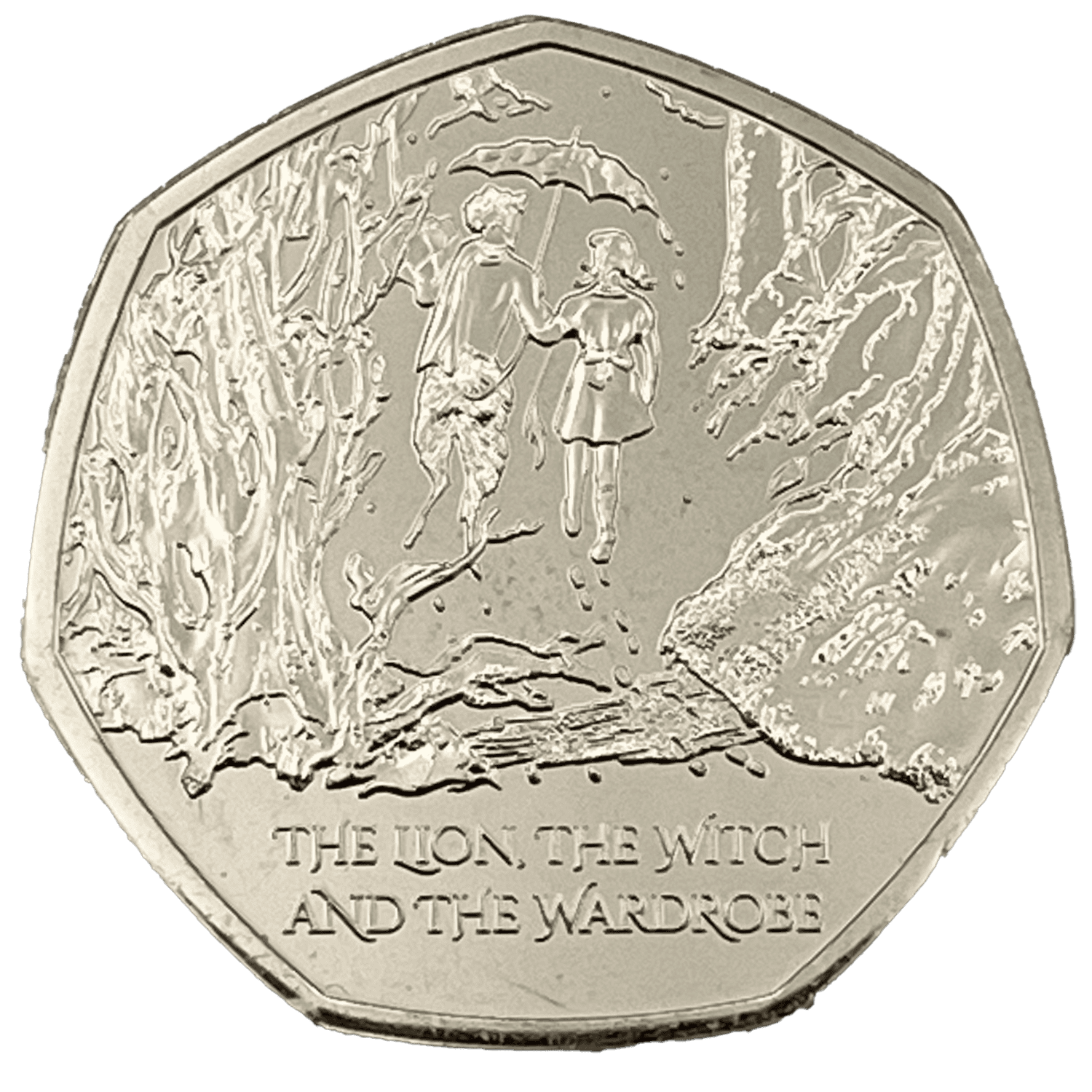 The Lion, The Witch and The Wardrobe 2023 50p Brilliant Uncirculated Coin the lion The Lion, The Witch and The Wardrobe 2023 50p Brilliant Uncirculated Coin