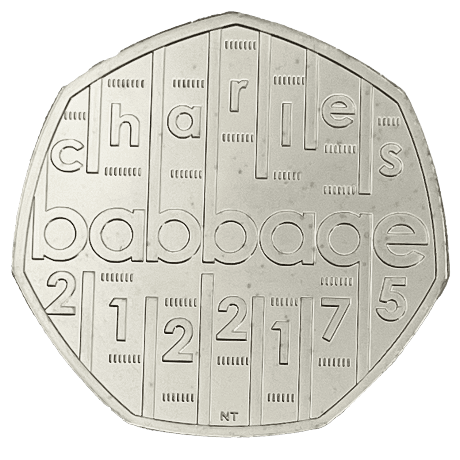 Charles Babbage 2021 50p Brilliant Uncirculated Coin charles babbage Charles Babbage 2021 50p Brilliant Uncirculated Coin