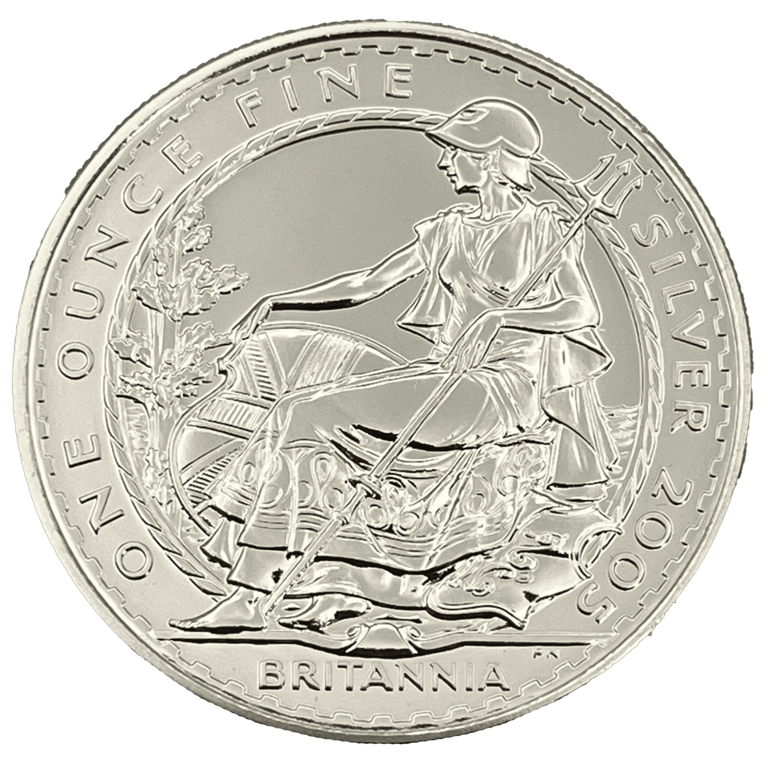 2005 1oz Fine Silver Britannia silver britannia 2005 1oz Fine Silver Britannia