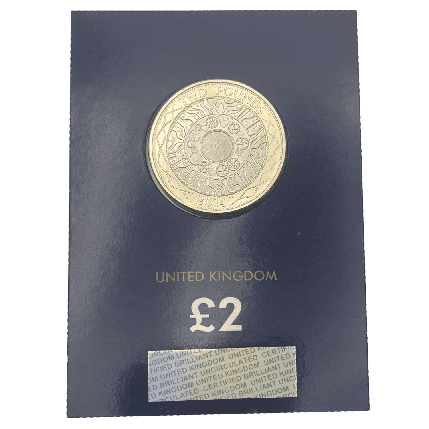 Technology Standard Reverse 2014 £2 Brilliant Uncirculated Coin in Change Checker Card technology Technology Standard Reverse 2014 £2 Brilliant Uncirculated Coin in Change Checker Card