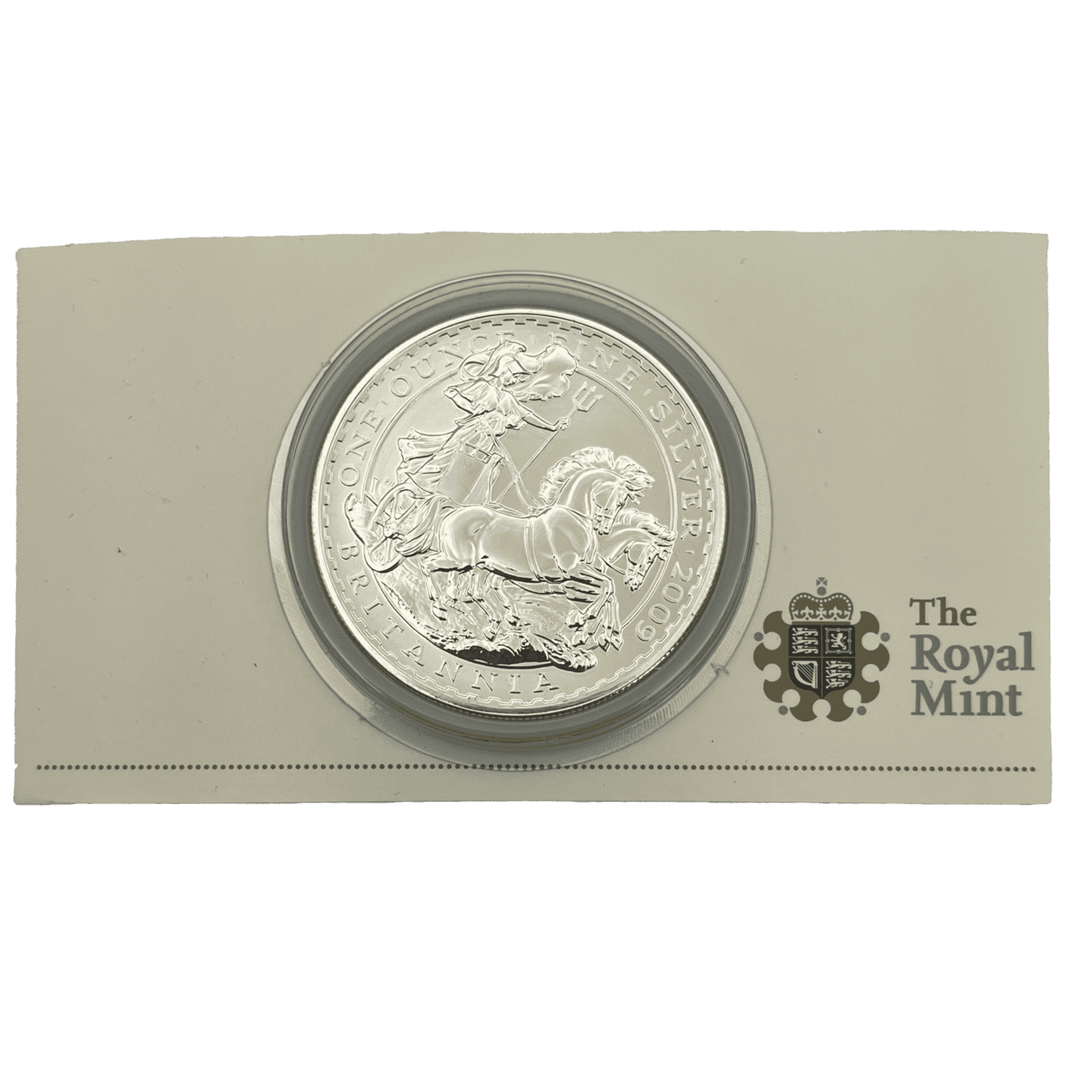 Britannia 2009 Fine Silver Coin in Royal Mint Pack britannia 2009 Britannia 2009 Fine Silver Coin in Royal Mint Pack
