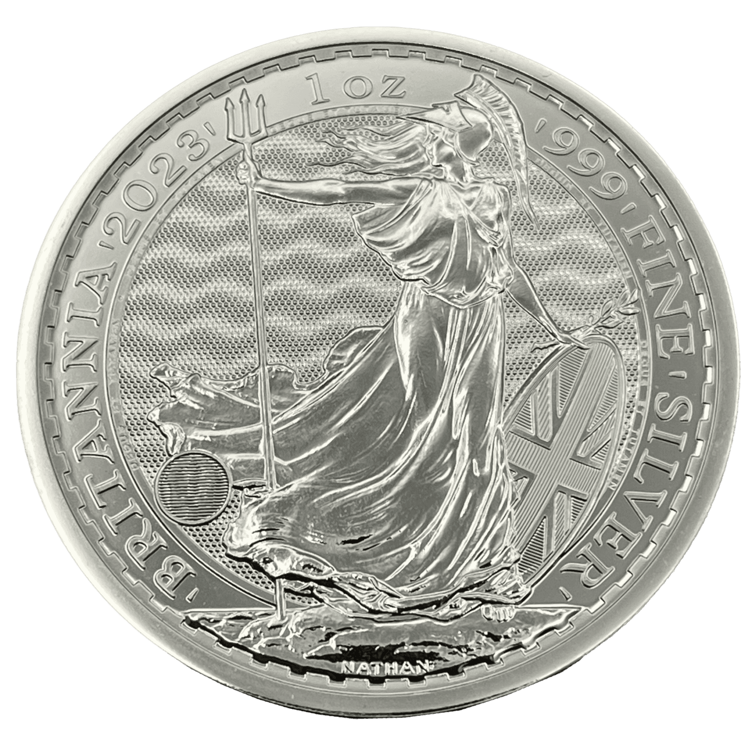 2023 999 Silver 1 Ounce Britannia King Charles III with Crown 2023 2023 999 Silver 1 Ounce Britannia King Charles III with Crown