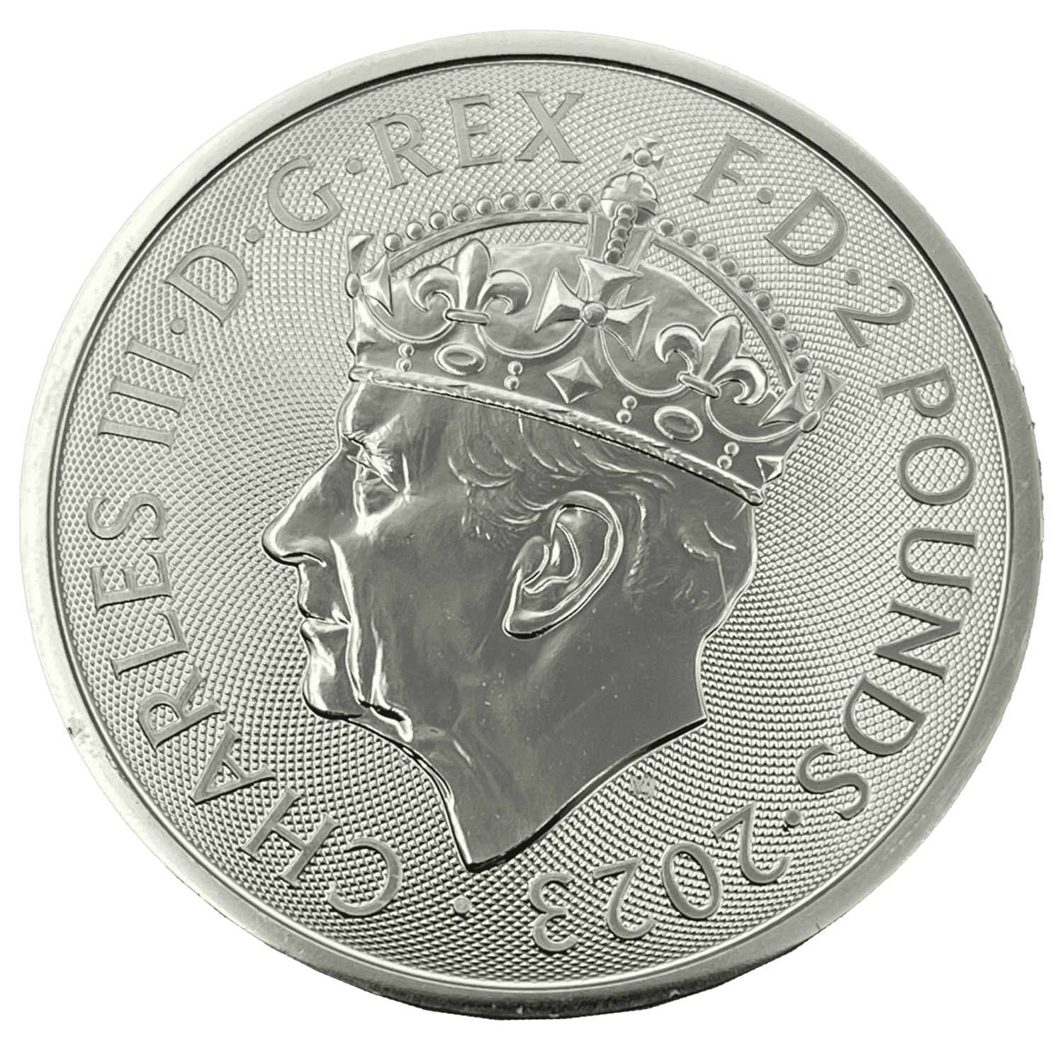 2023 999 Silver 1 Ounce Britannia King Charles III with Crown 2023 2023 999 Silver 1 Ounce Britannia King Charles III with Crown