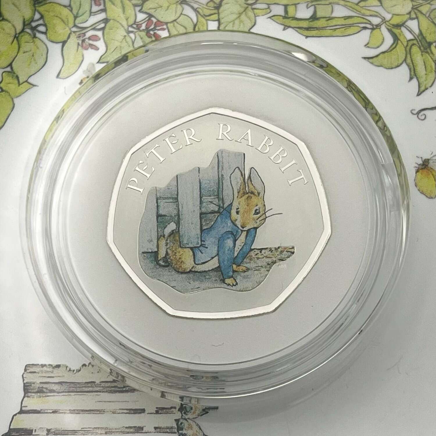 Peter Rabbit 2020 UK 50p Silver Proof Coin peter rabbit Peter Rabbit 2020 UK 50p Silver Proof Coin